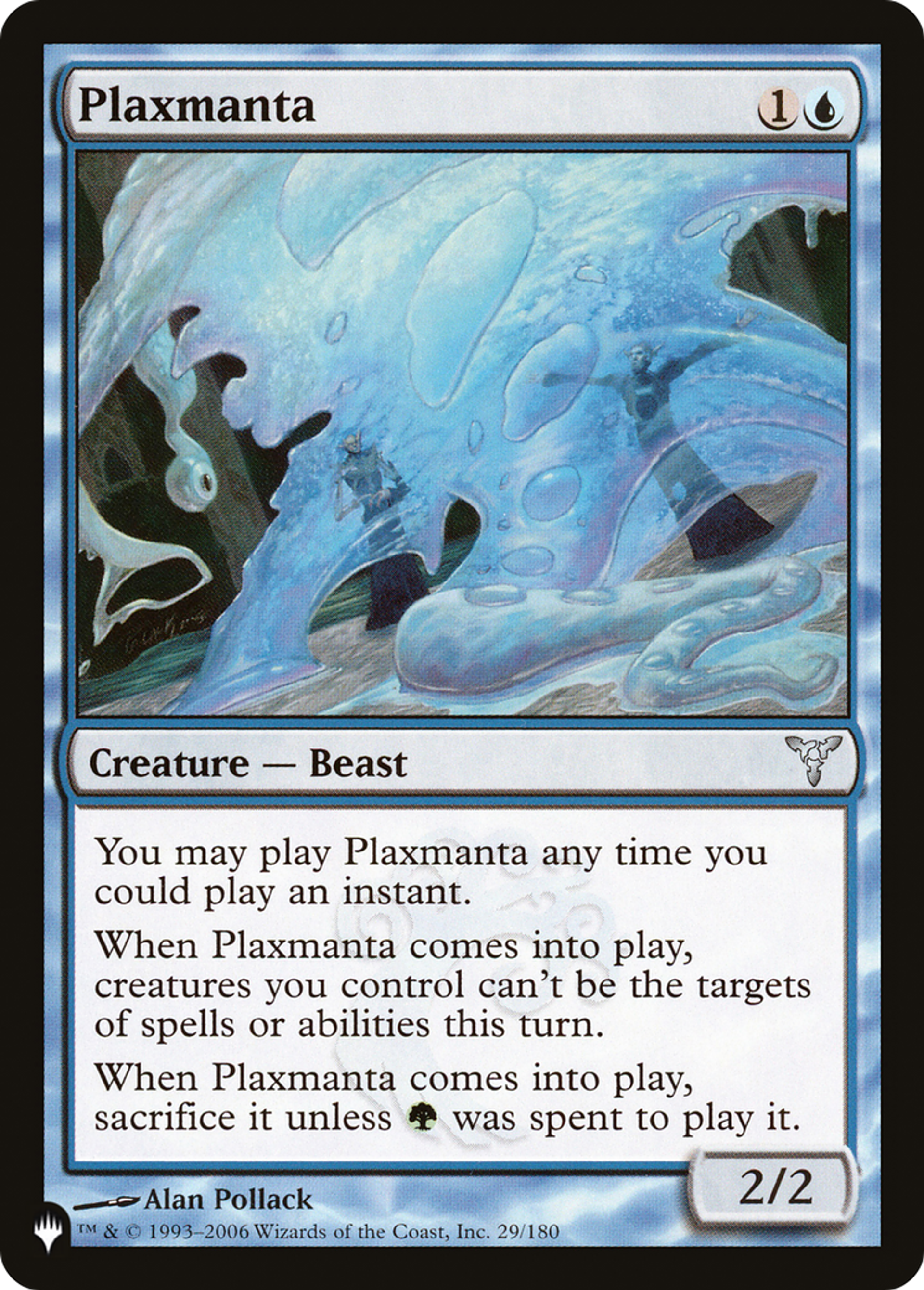 Plaxmanta — The List — Magic: The Gathering