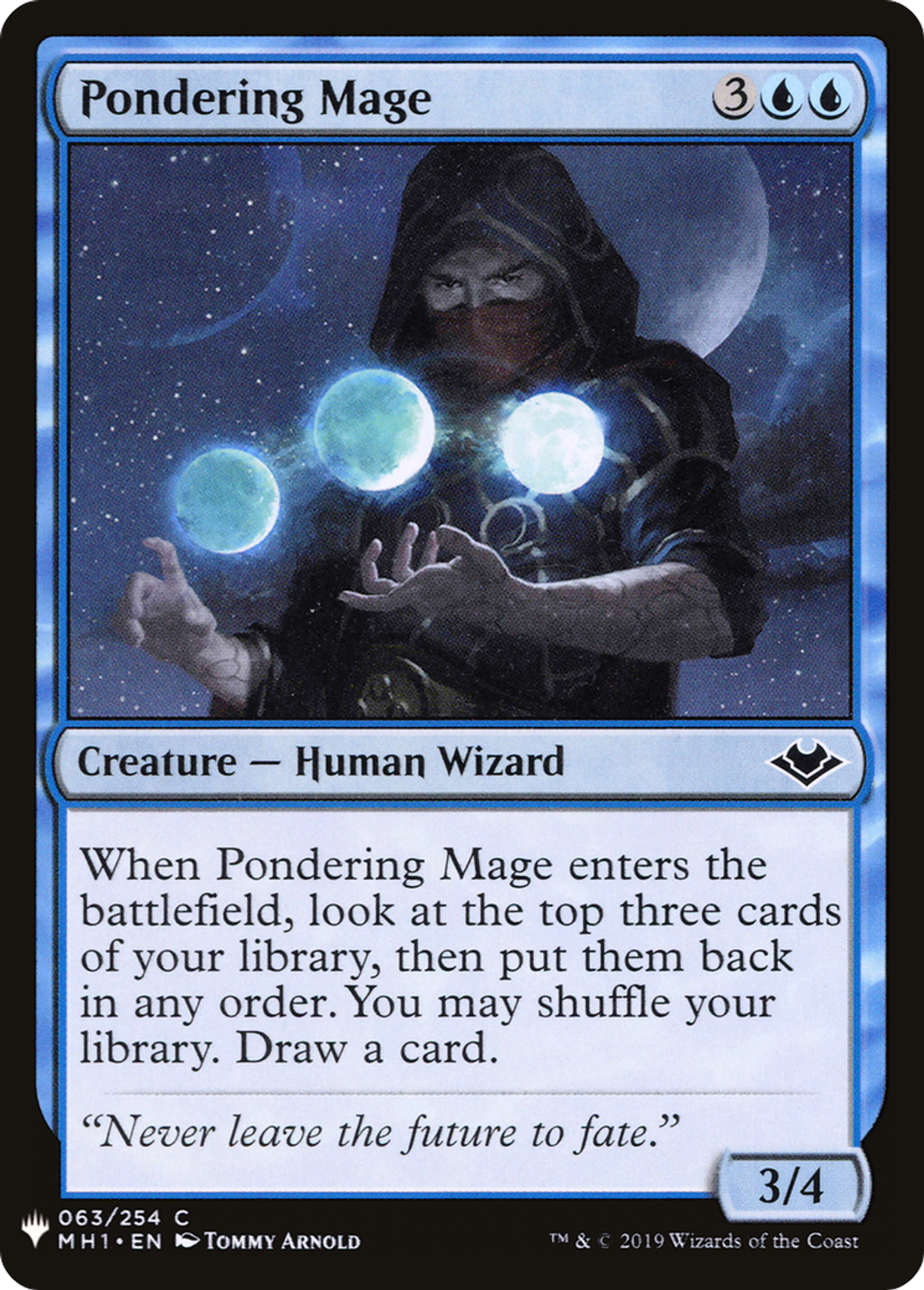 Mage cogitant — The List — Magic: The Gathering