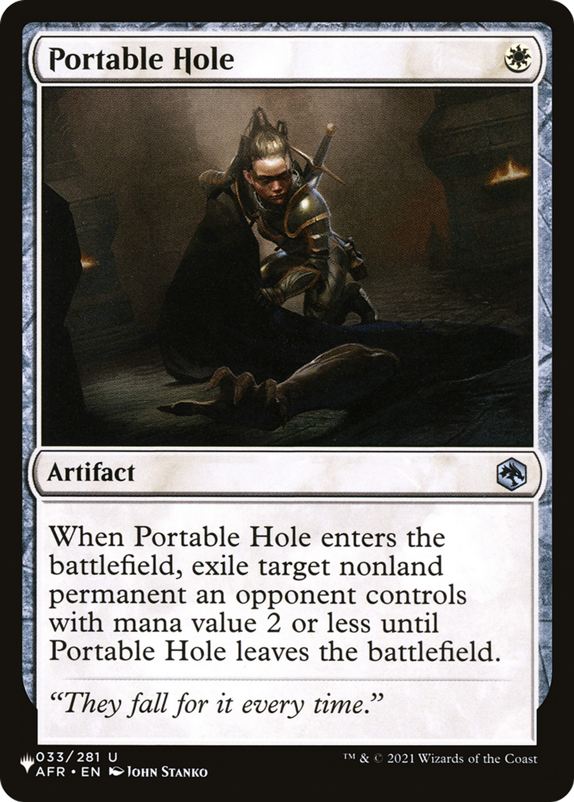 Puits portable — The List — Magic: The Gathering