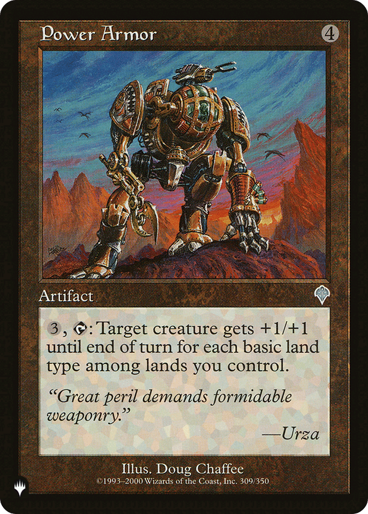 Power Armor — The List — Magic: The Gathering