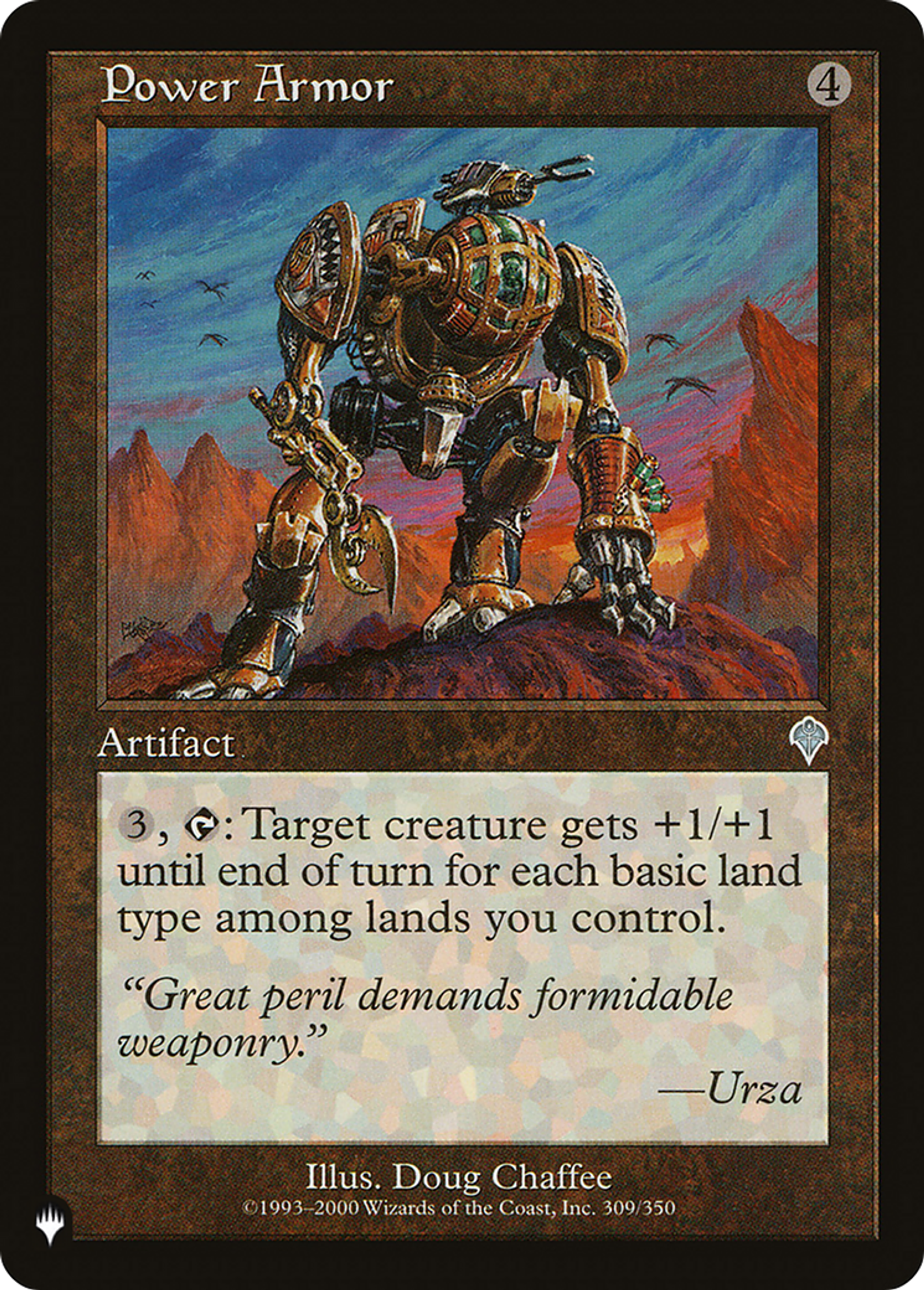 Power Armor — The List — Magic: The Gathering