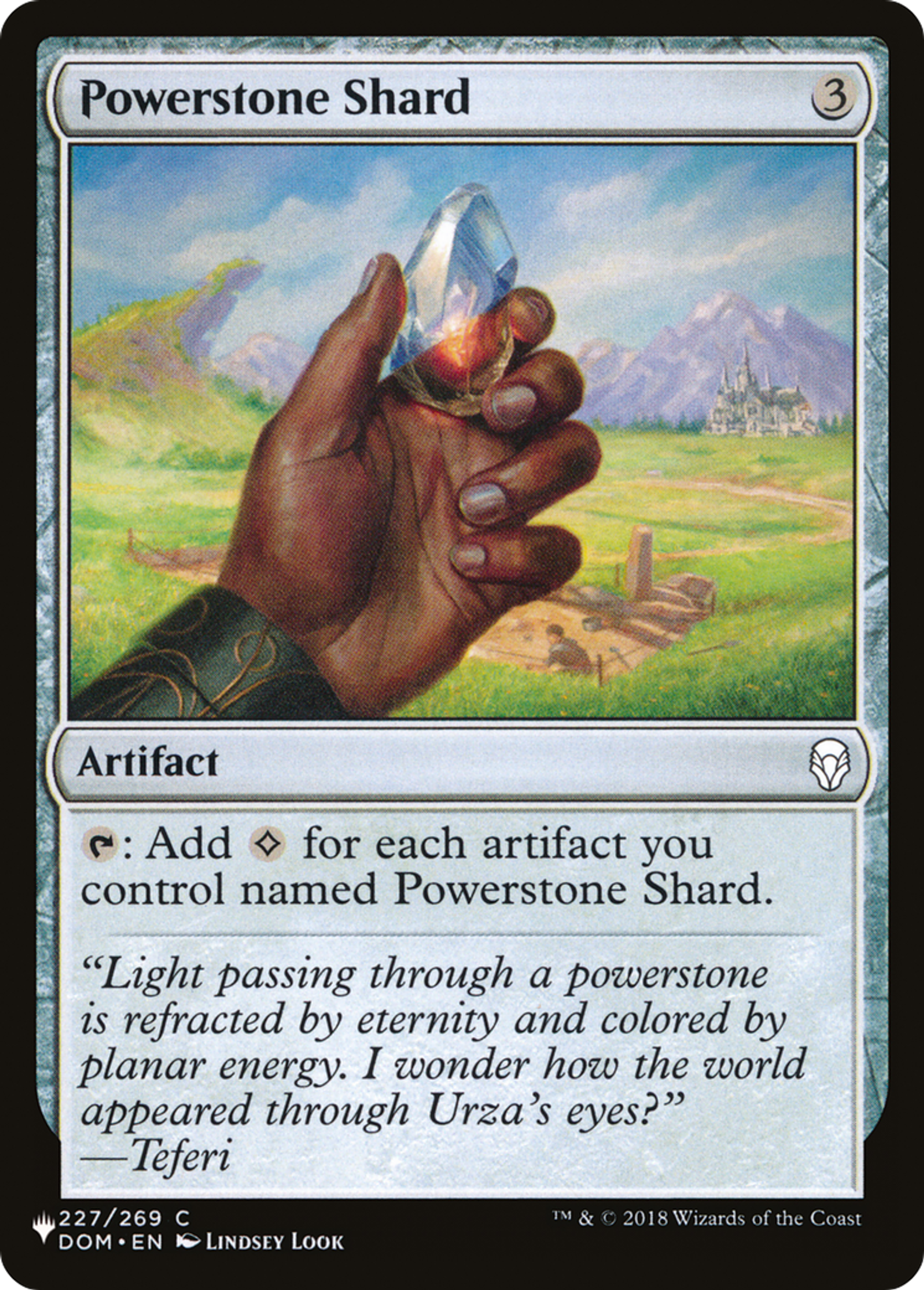 Powerstone Shard — The List — Magic: The Gathering