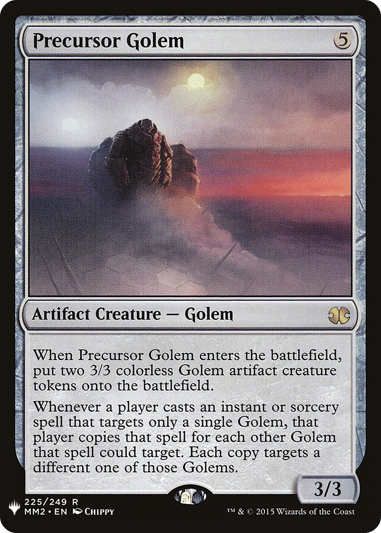 Precursor Golem — The List — Magic: The Gathering