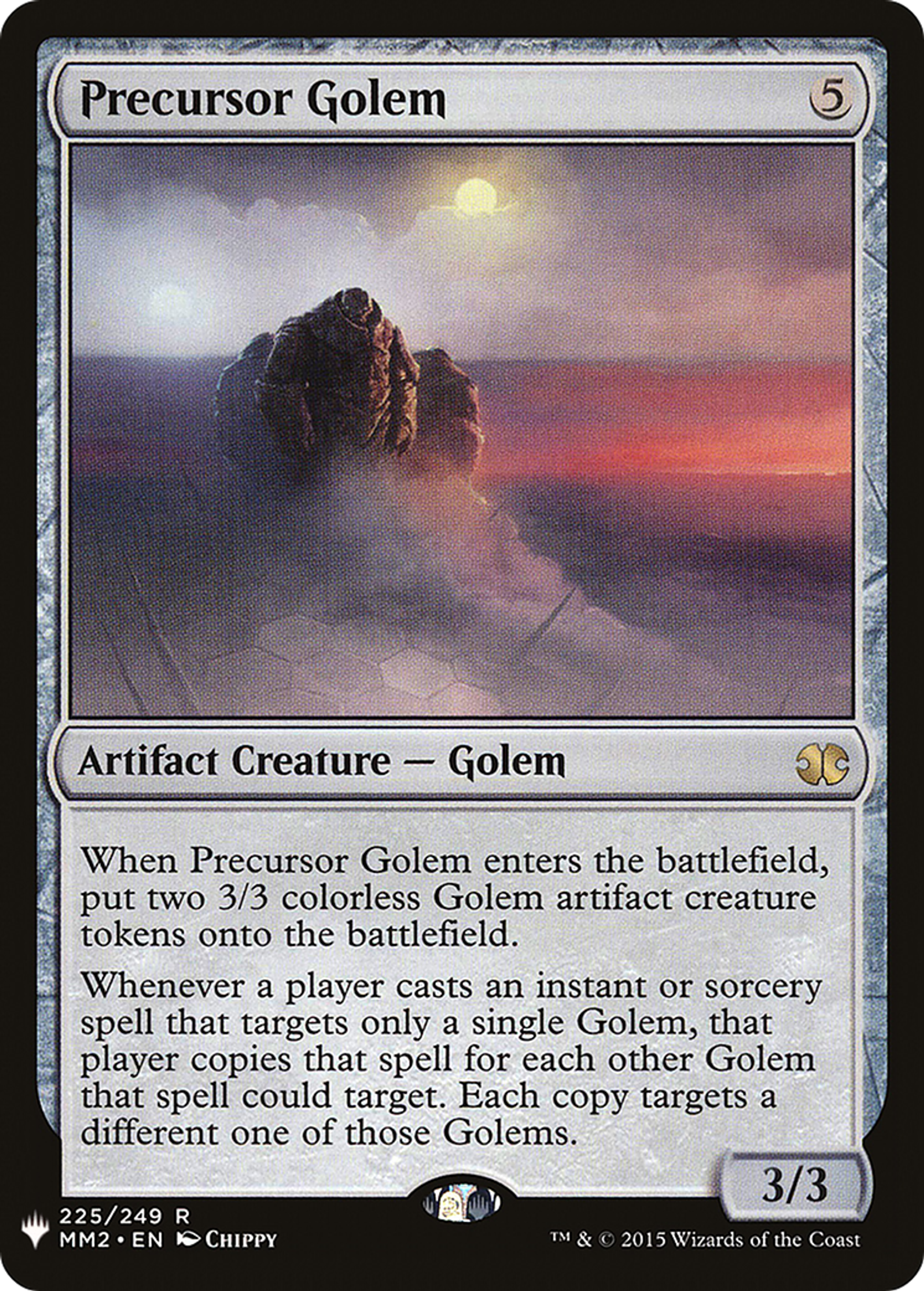 Precursor Golem — The List — Magic: The Gathering