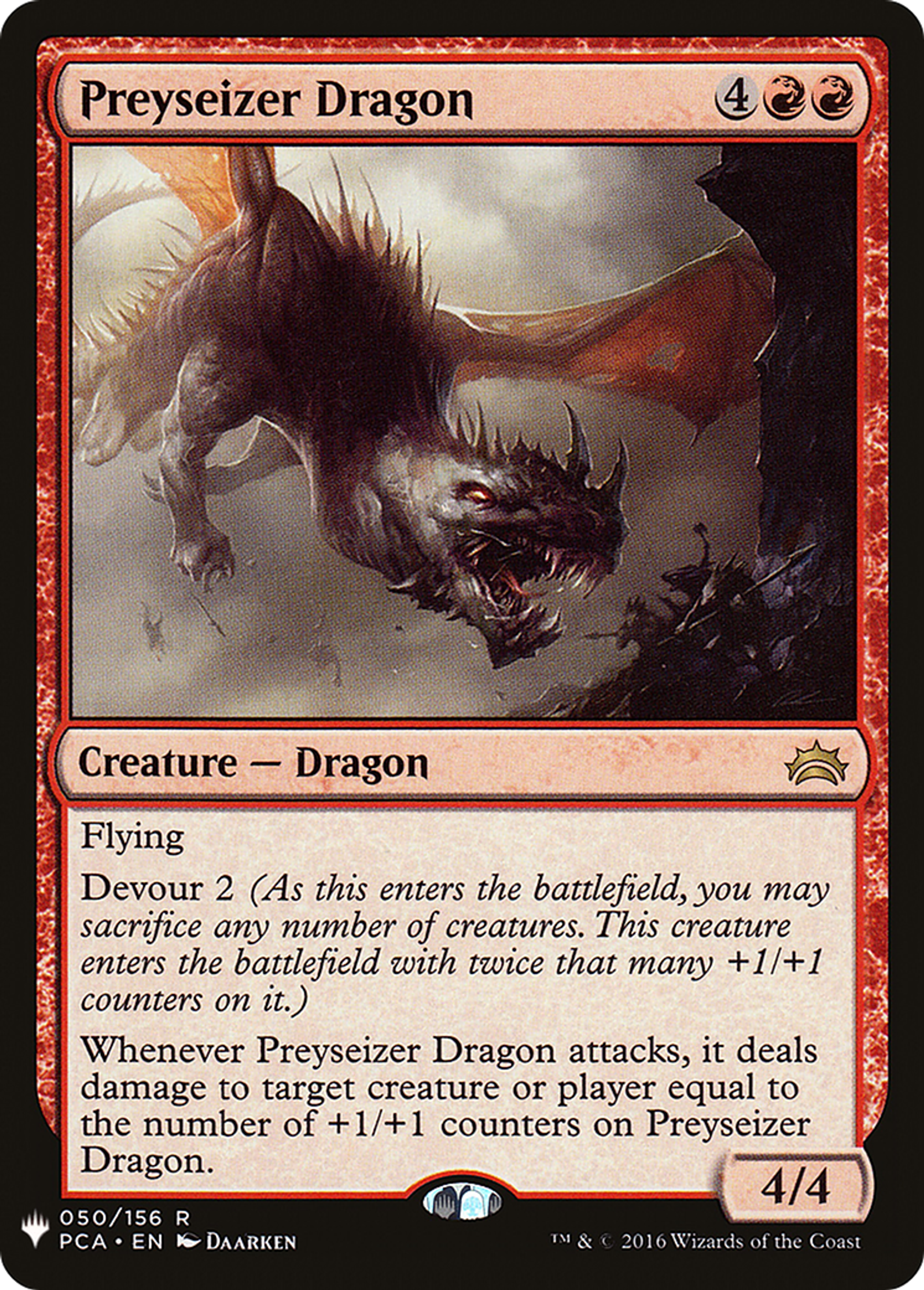 Dragon priseproie — The List — Magic: The Gathering