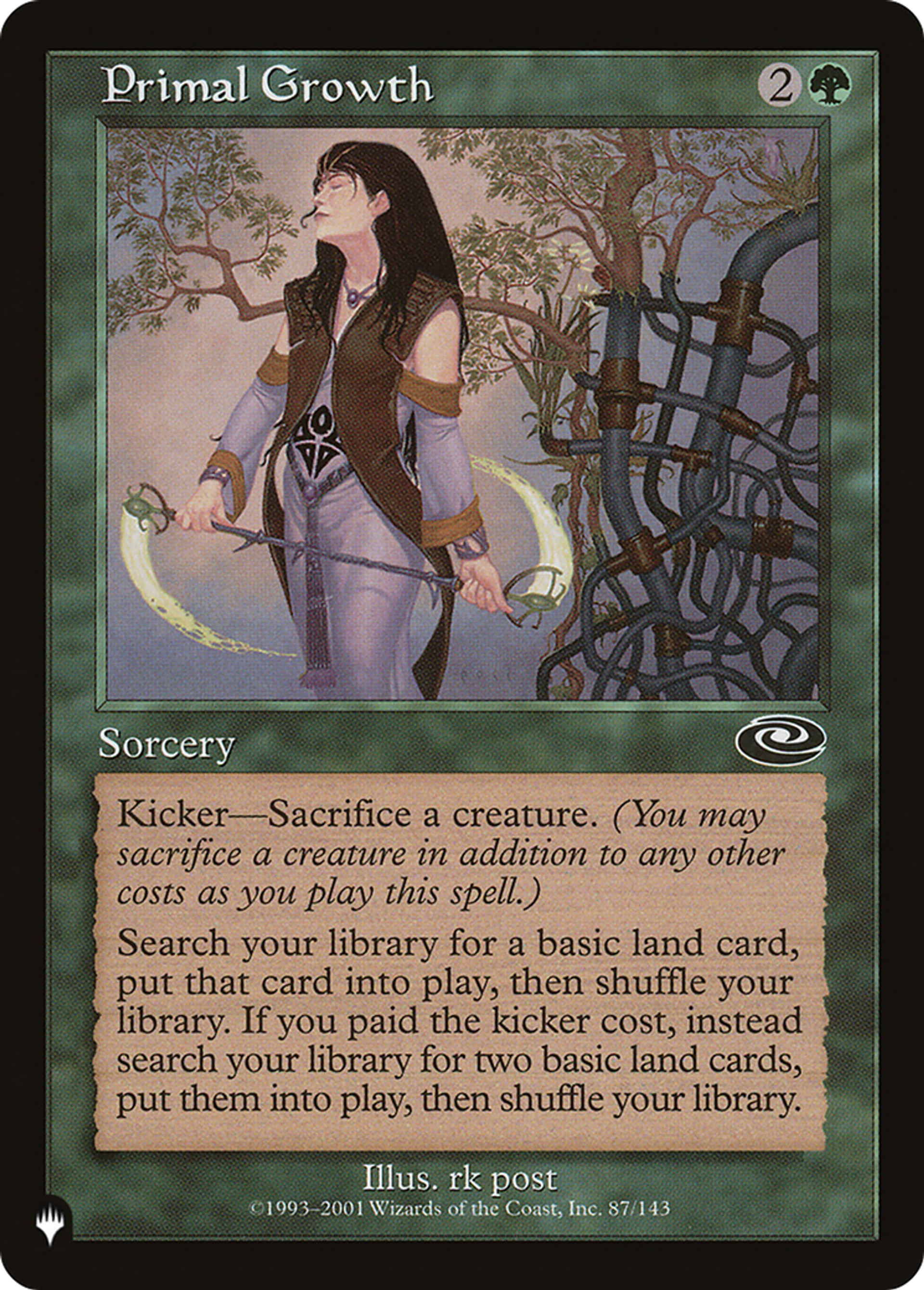 Primal Growth — The List — Magic: The Gathering