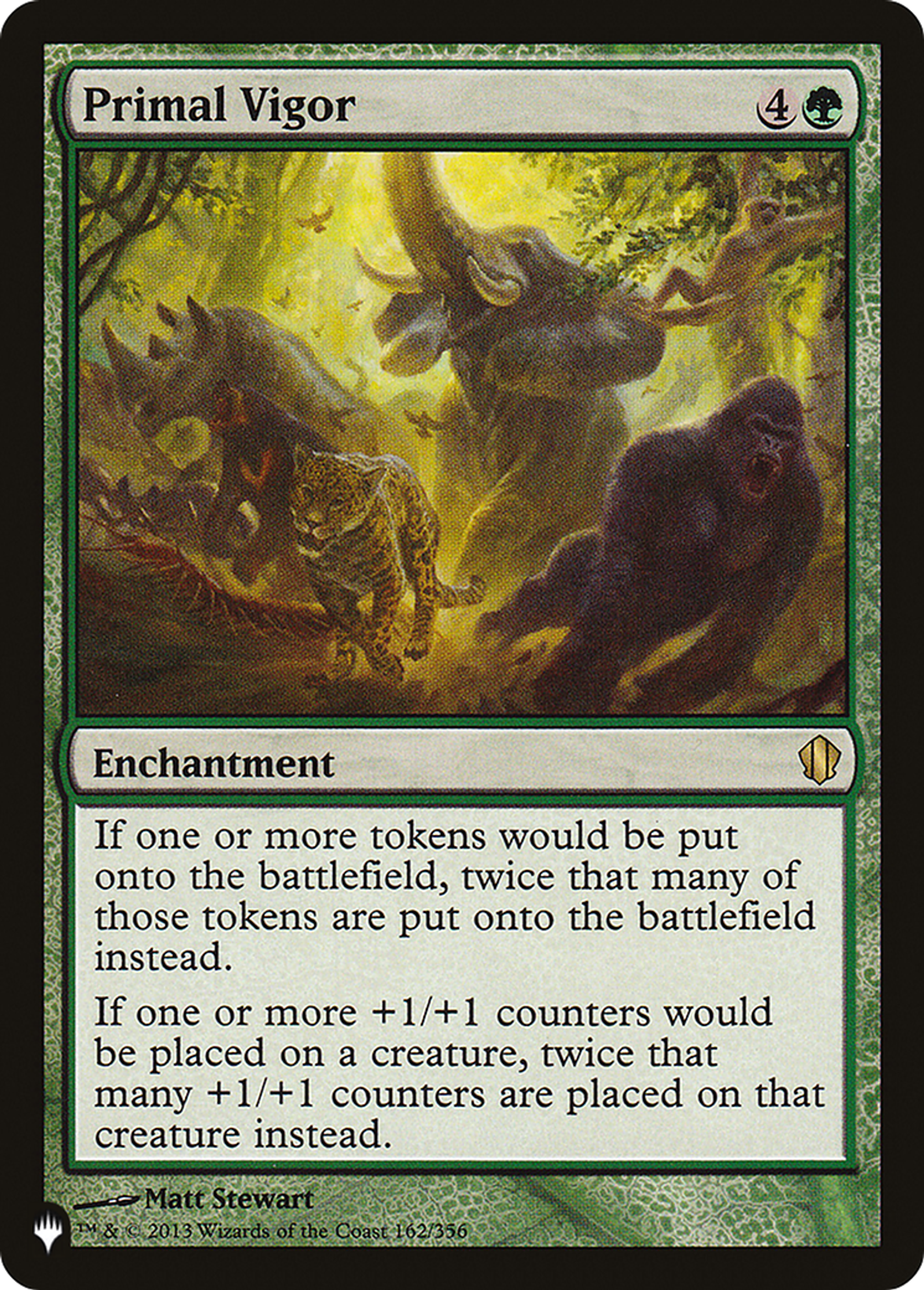 Vigueur primordiale — The List — Magic: The Gathering