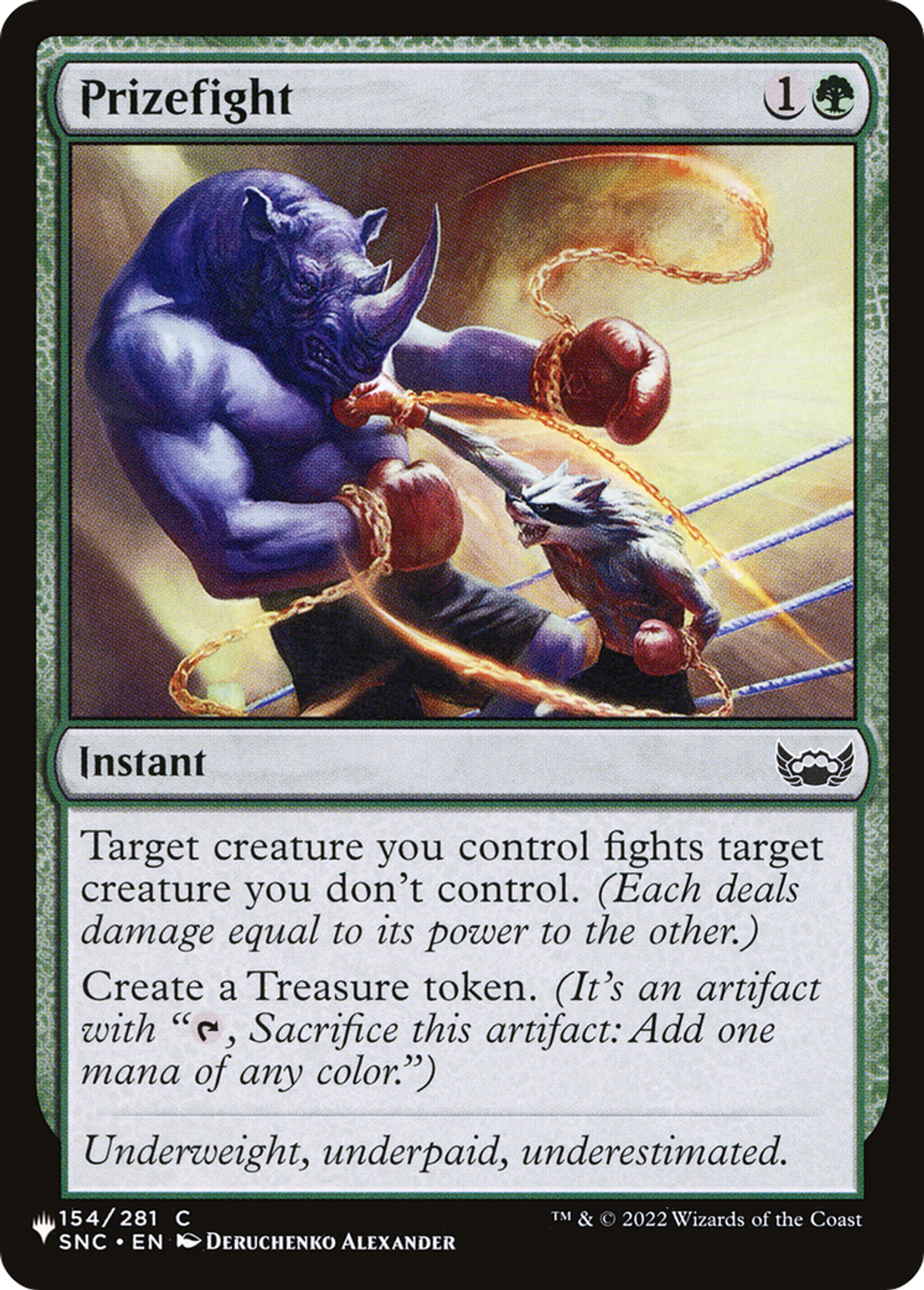 Prizefight — The List — Magic: The Gathering