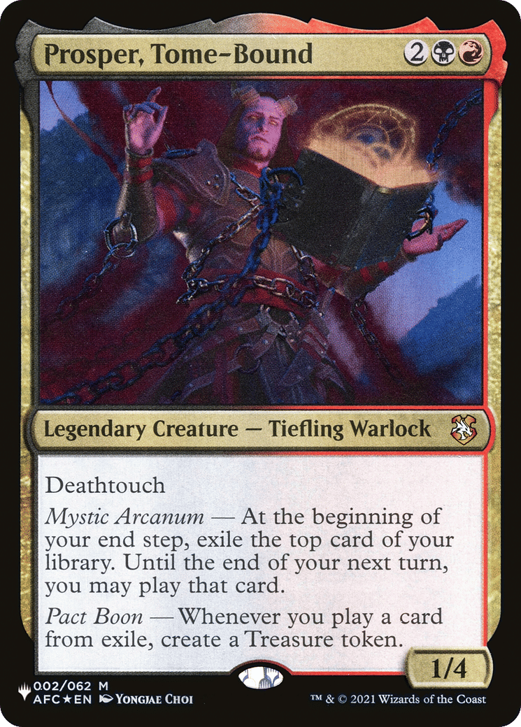 Prosper, Tome-Bound — The List — Magic: The Gathering
