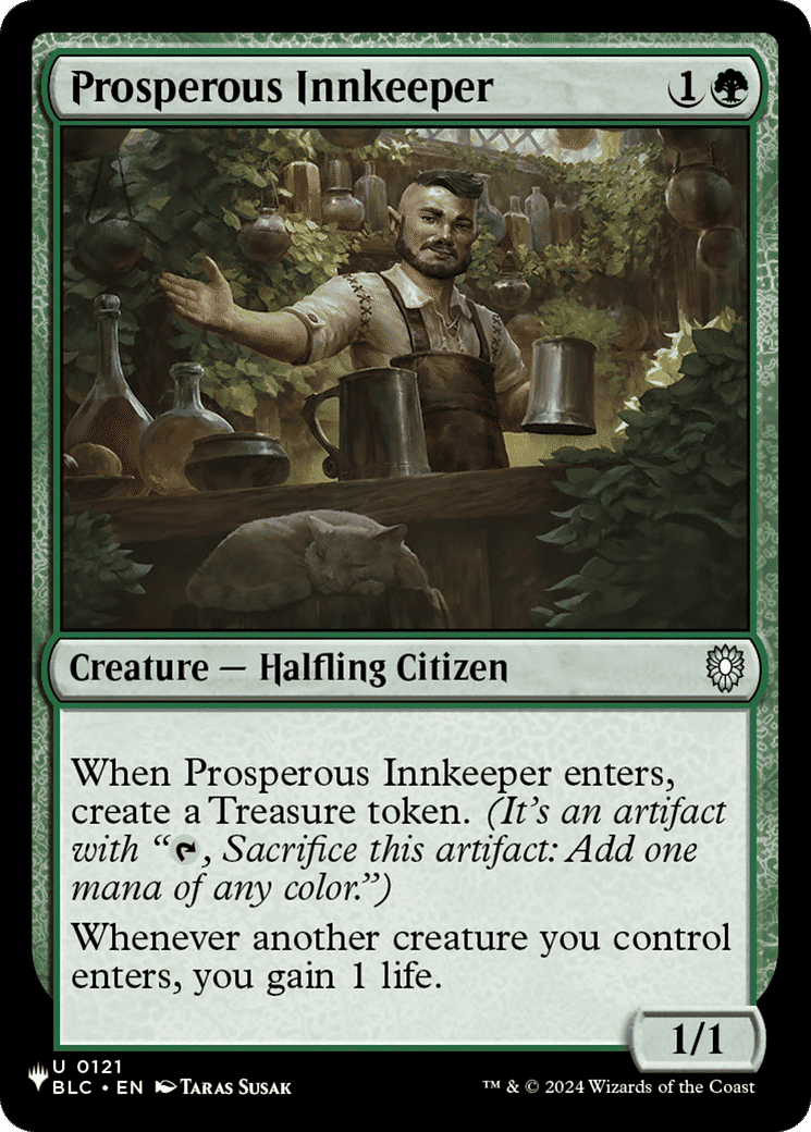 Prosperous Innkeeper — The List — Magic: The Gathering