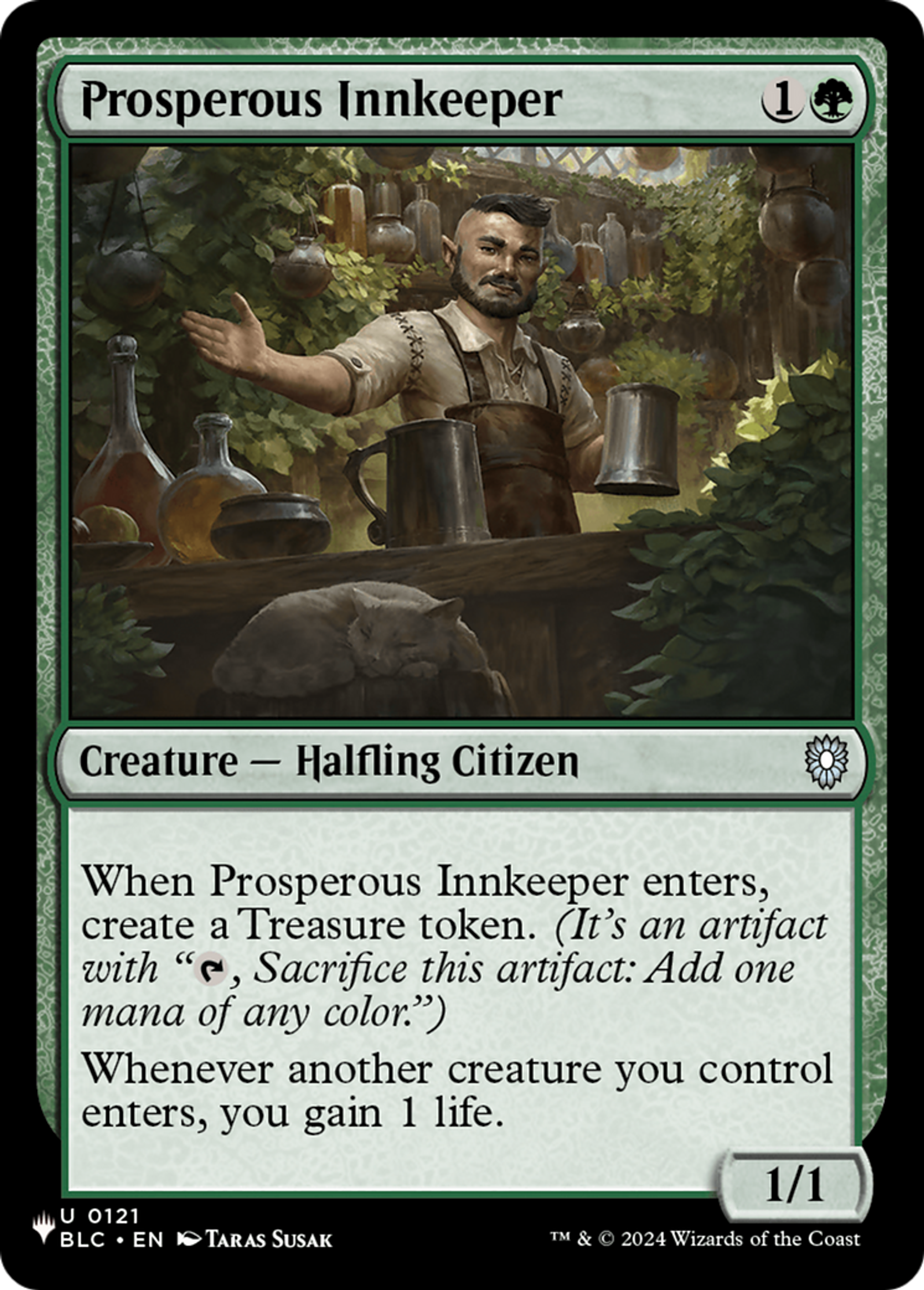 Aubergiste prospère — The List — Magic: The Gathering