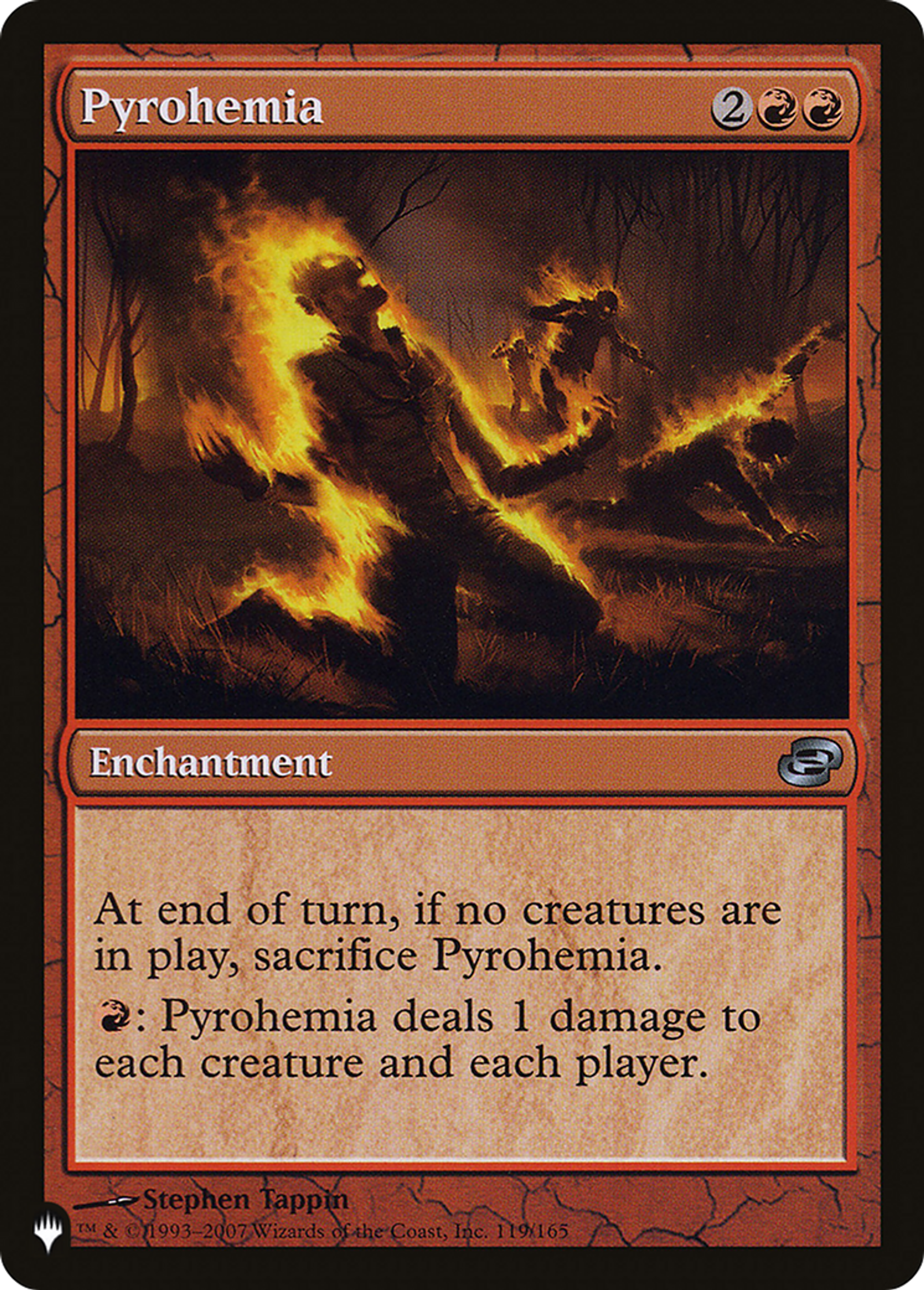 Pyrohépathite — The List — Magic: The Gathering