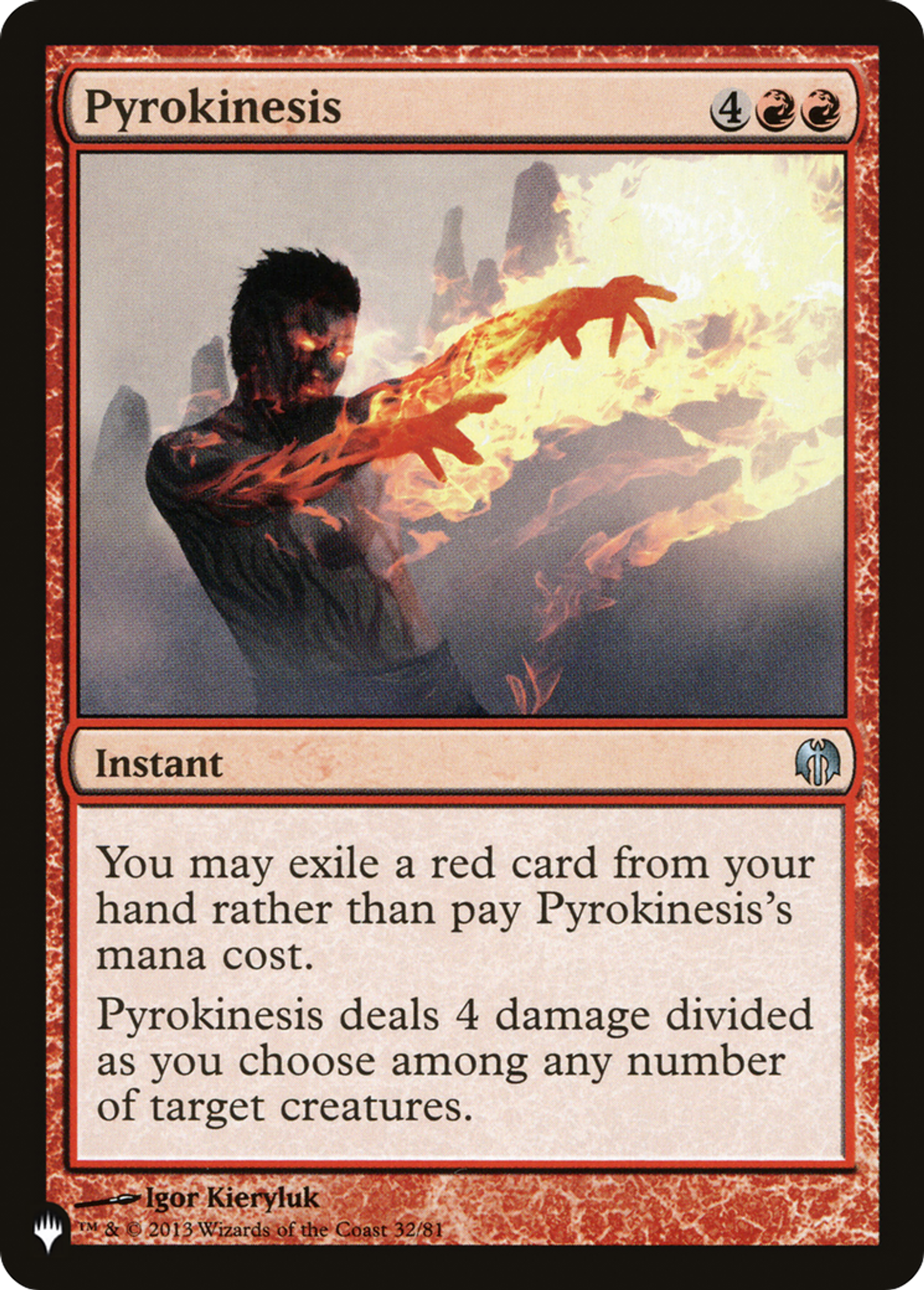 Pyrokinesis — The List — Magic: The Gathering