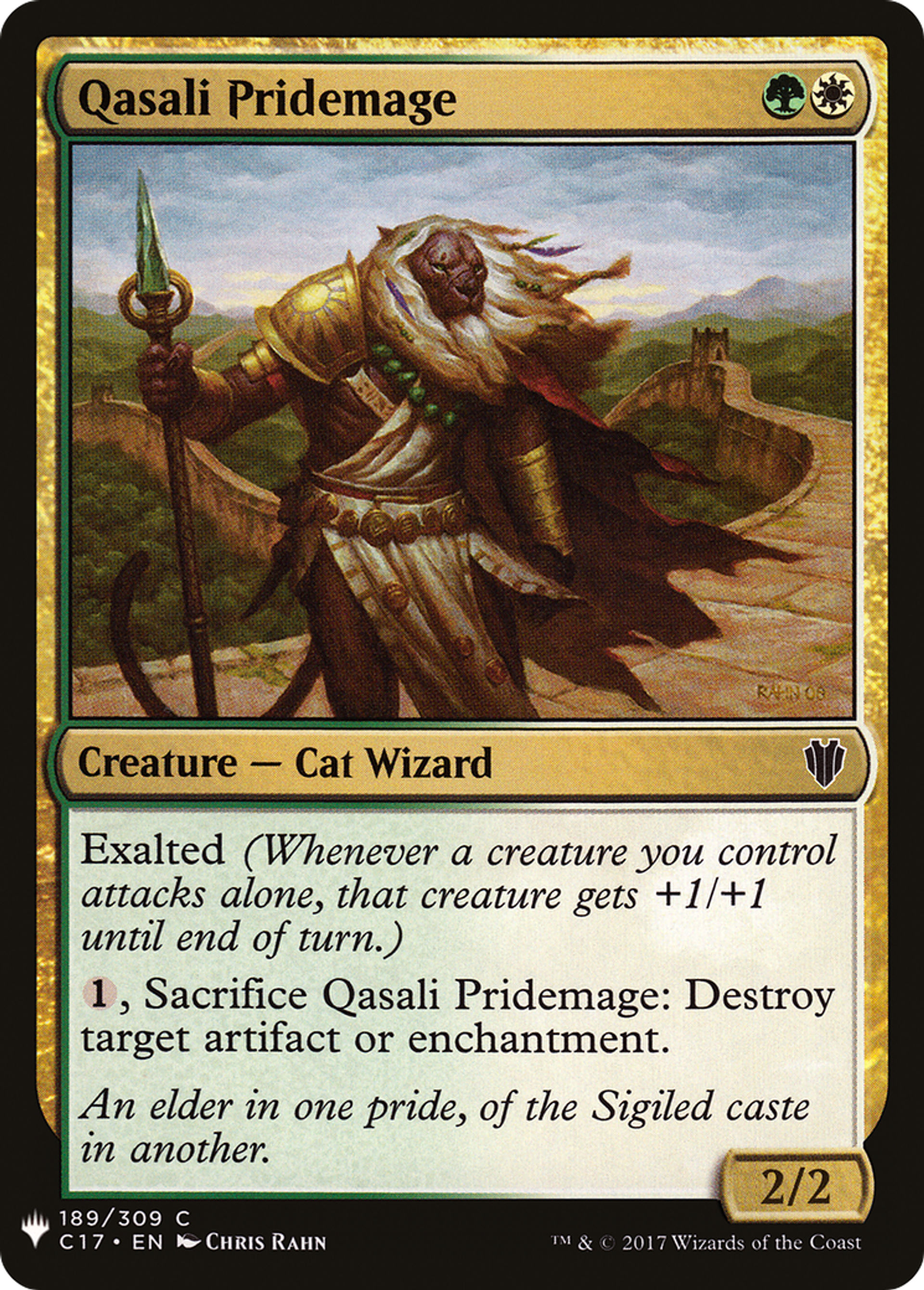 Bandemage qasali — The List — Magic: The Gathering