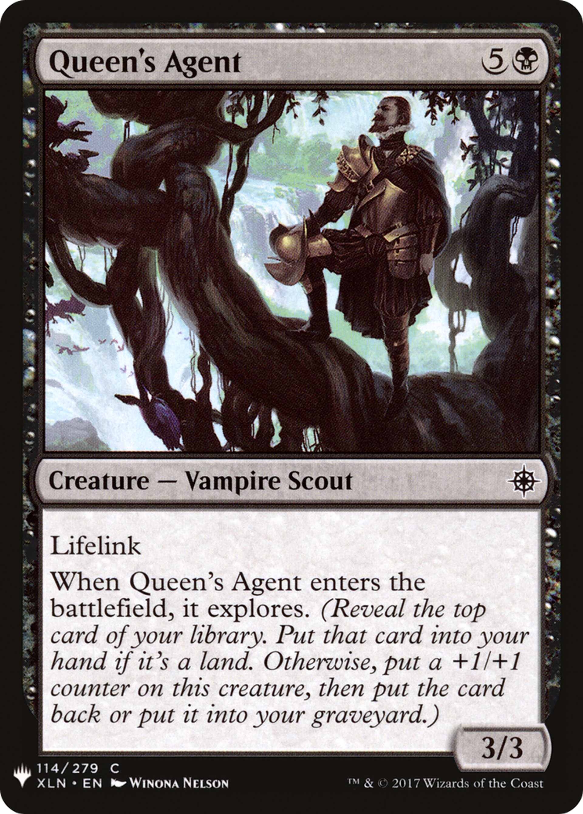 Agent de la reine — The List — Magic: The Gathering