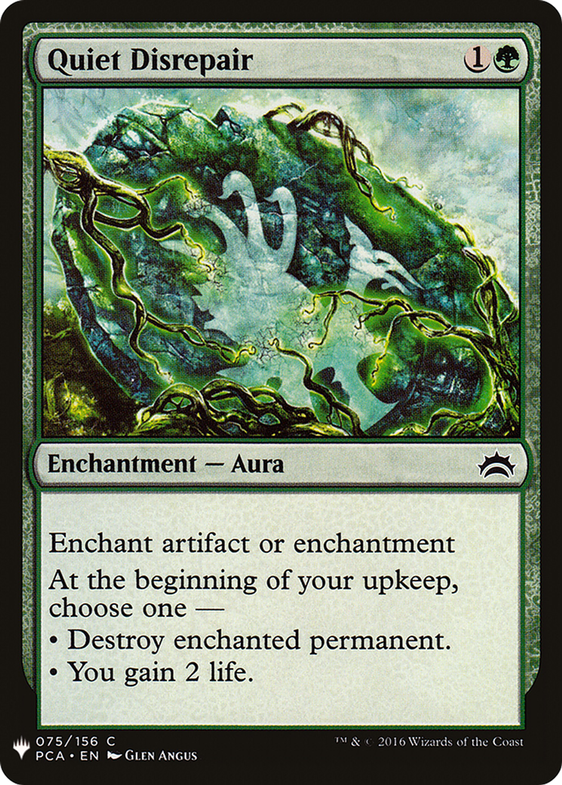 Lent délabrement — The List — Magic: The Gathering