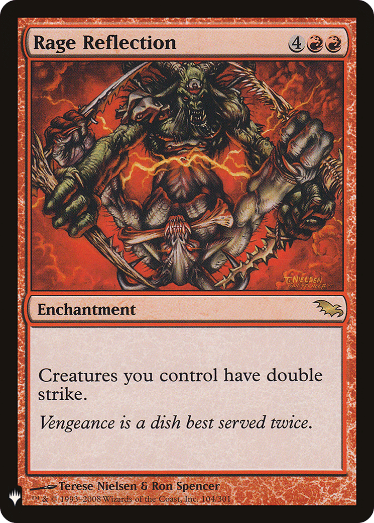 Rage Reflection — The List — Magic: The Gathering