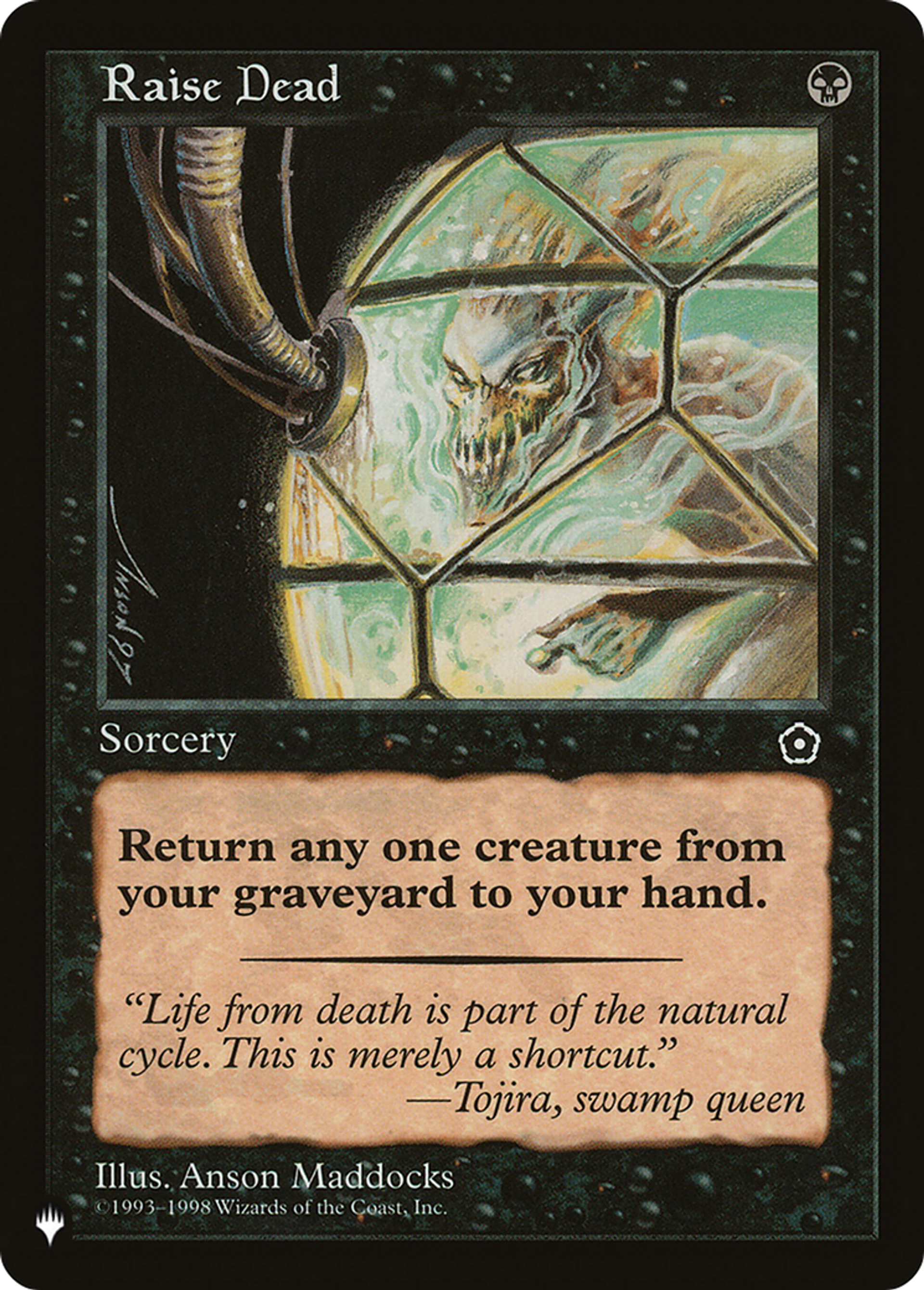 Raise Dead — The List — Magic: The Gathering