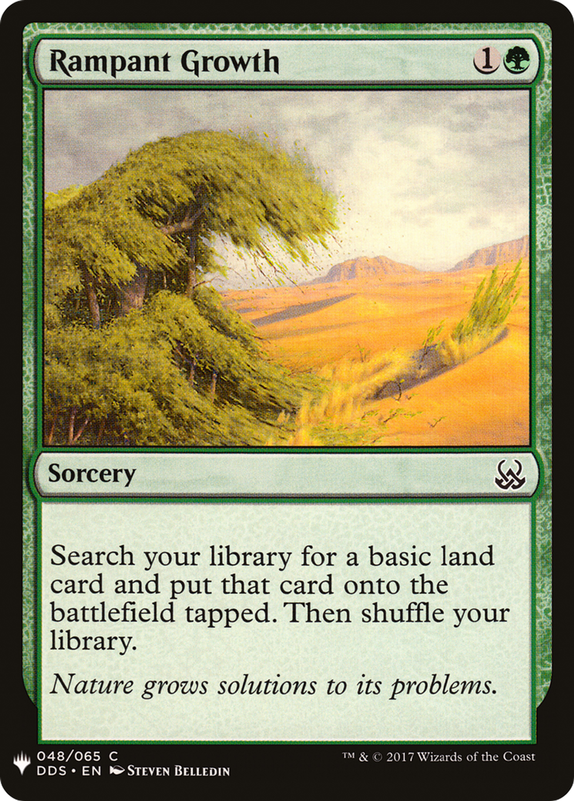 Rampant Growth — The List — Magic: The Gathering