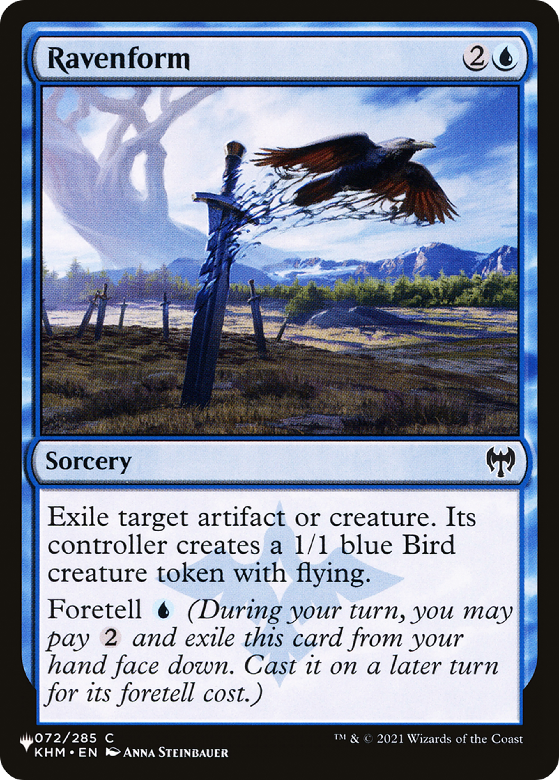 Ravenform — The List — Magic: The Gathering