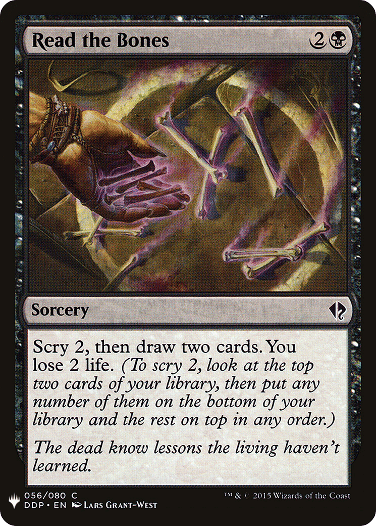 Read the Bones — The List — Magic: The Gathering
