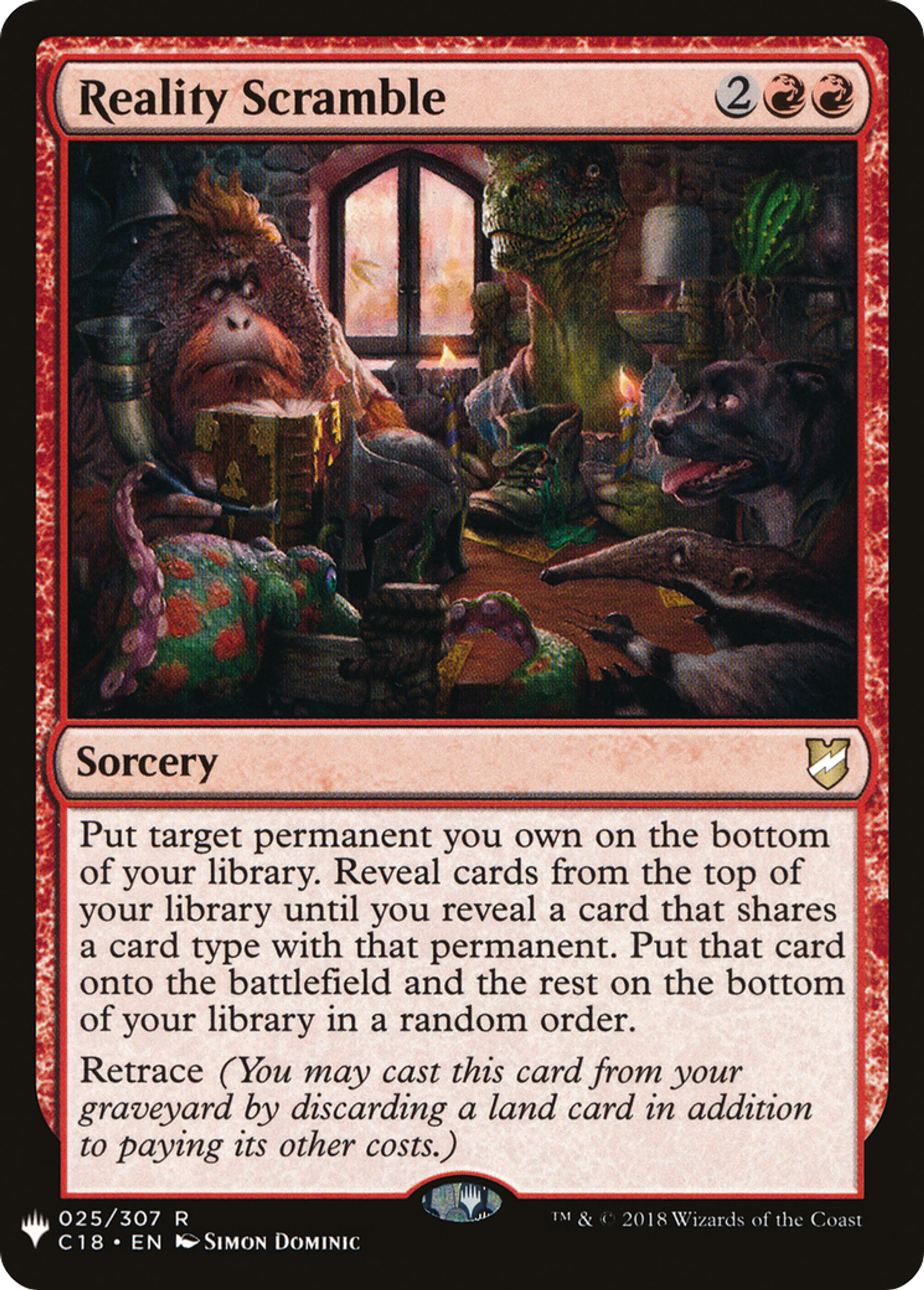 Brouillage de réalité — The List — Magic: The Gathering