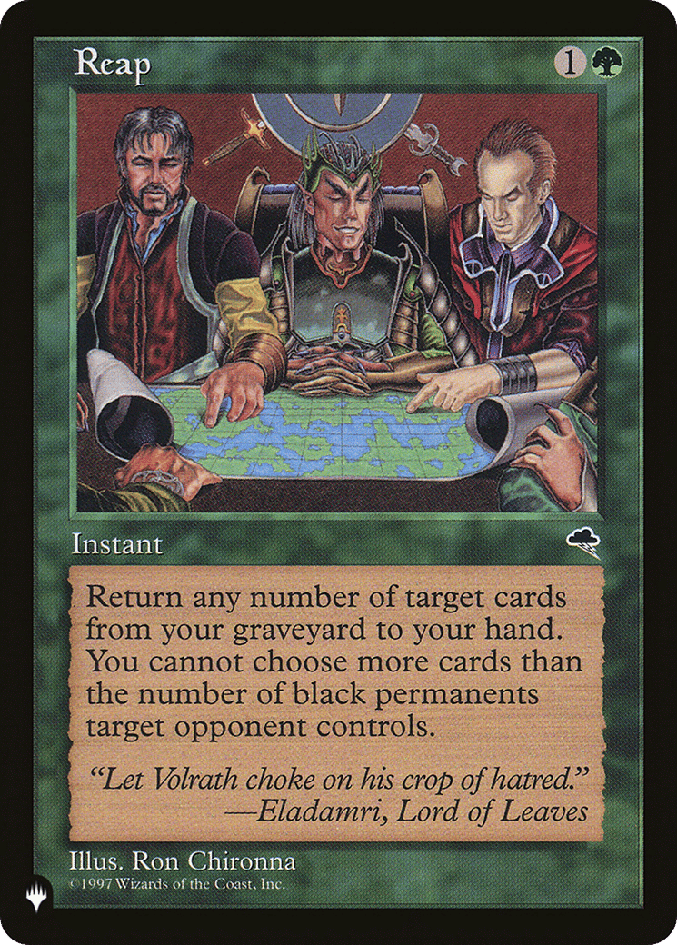Fenaison — The List — Magic: The Gathering
