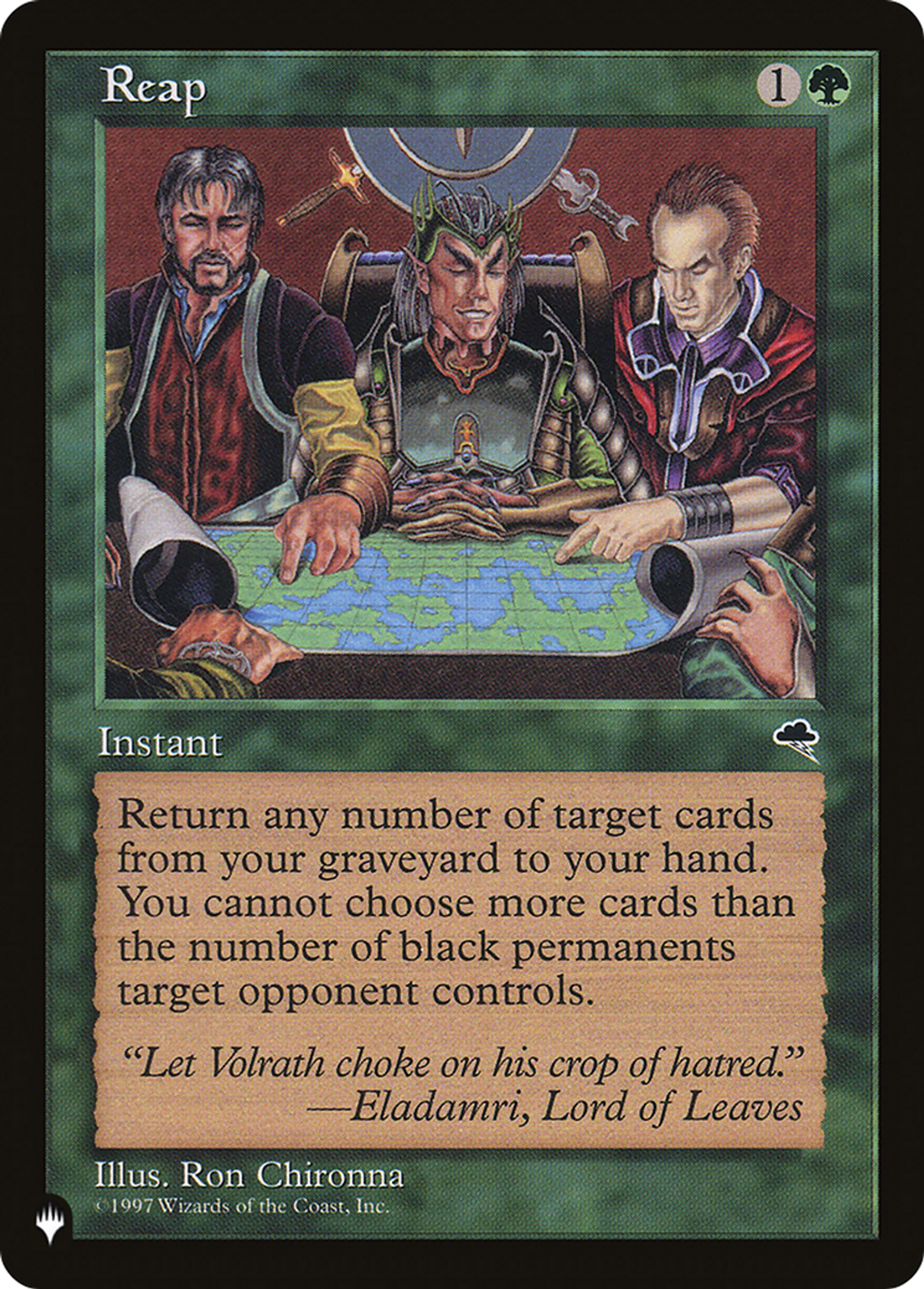 Reap — The List — Magic: The Gathering