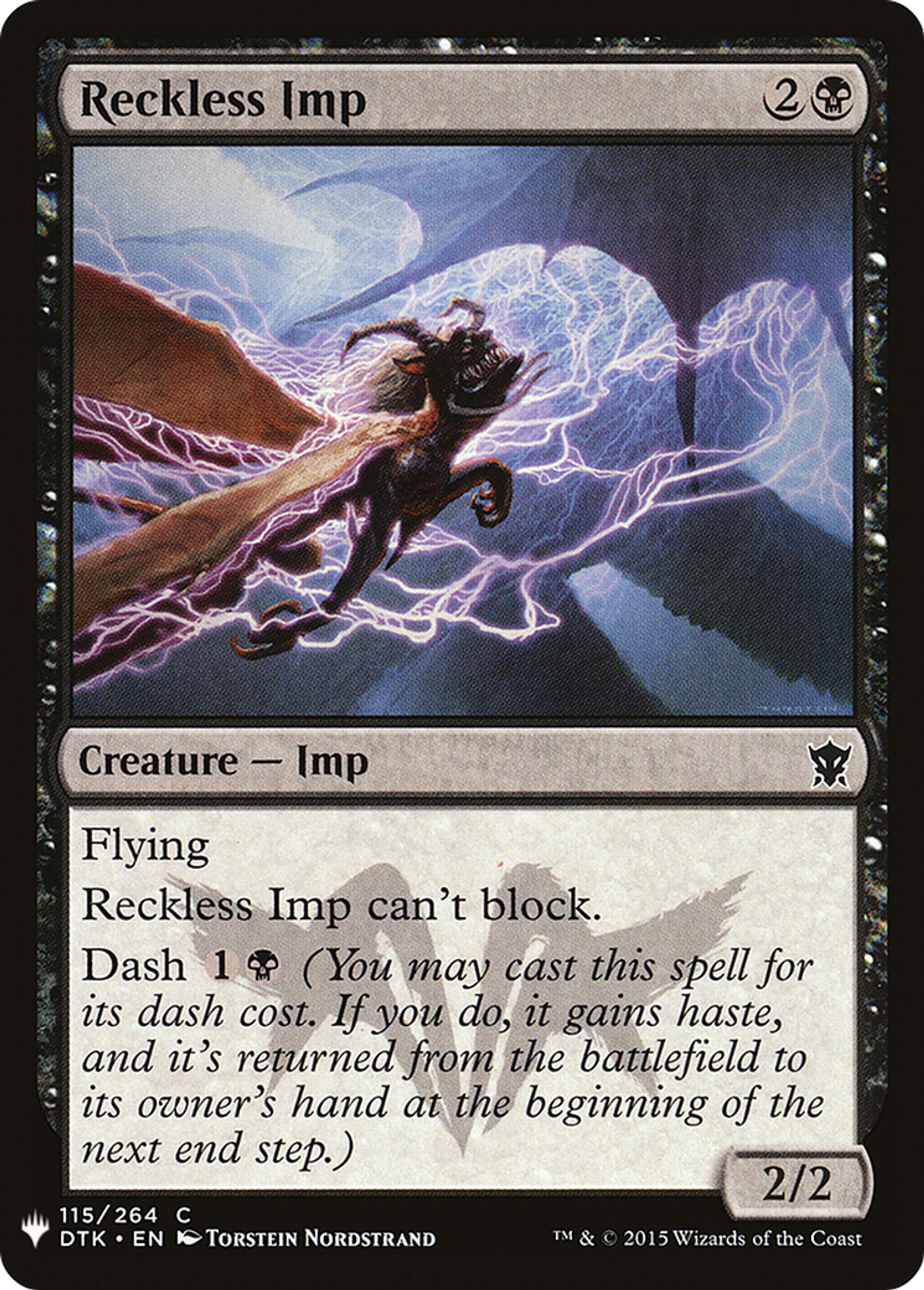 Reckless Imp — The List — Magic: The Gathering