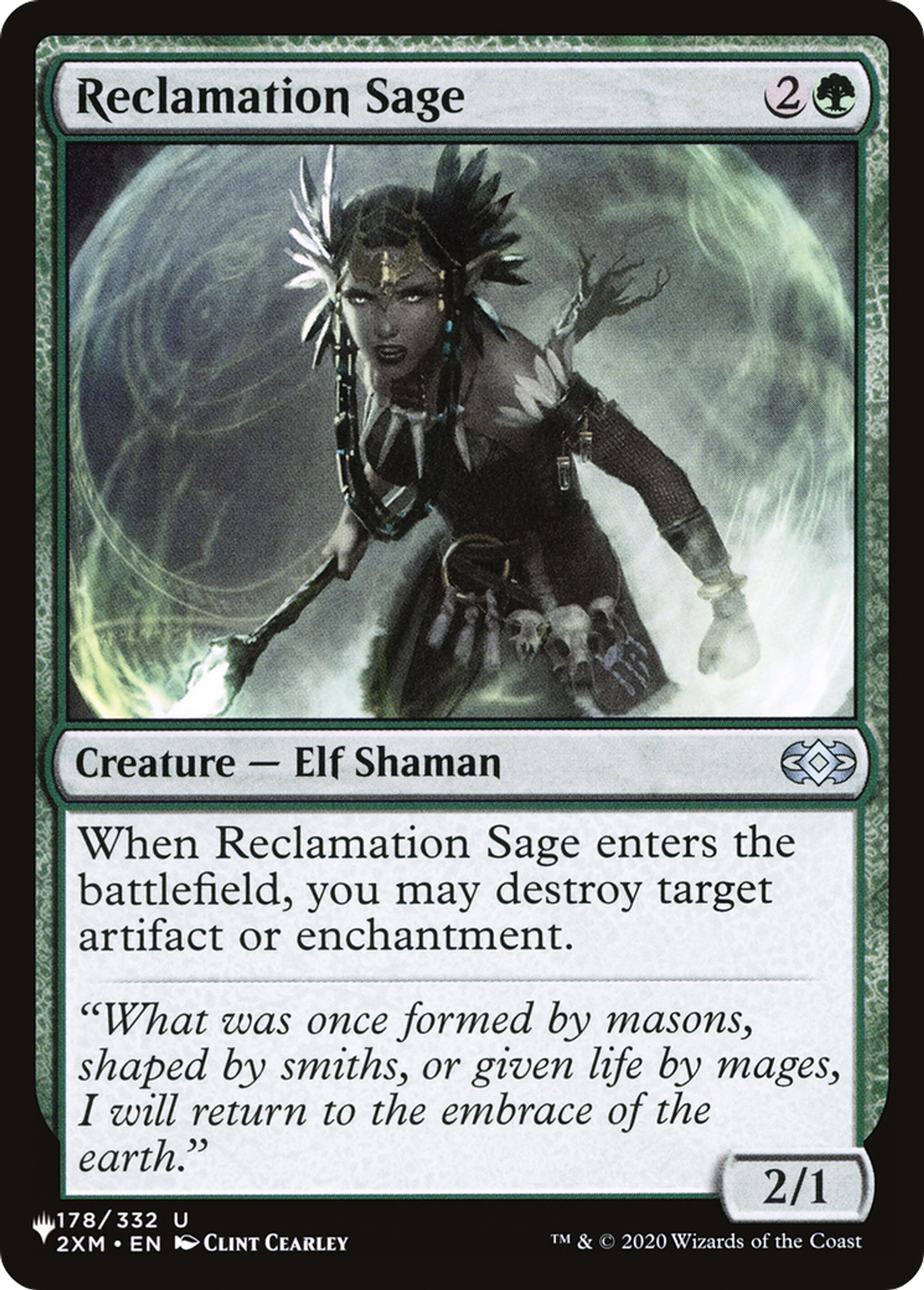 Sage du reboisement — The List — Magic: The Gathering