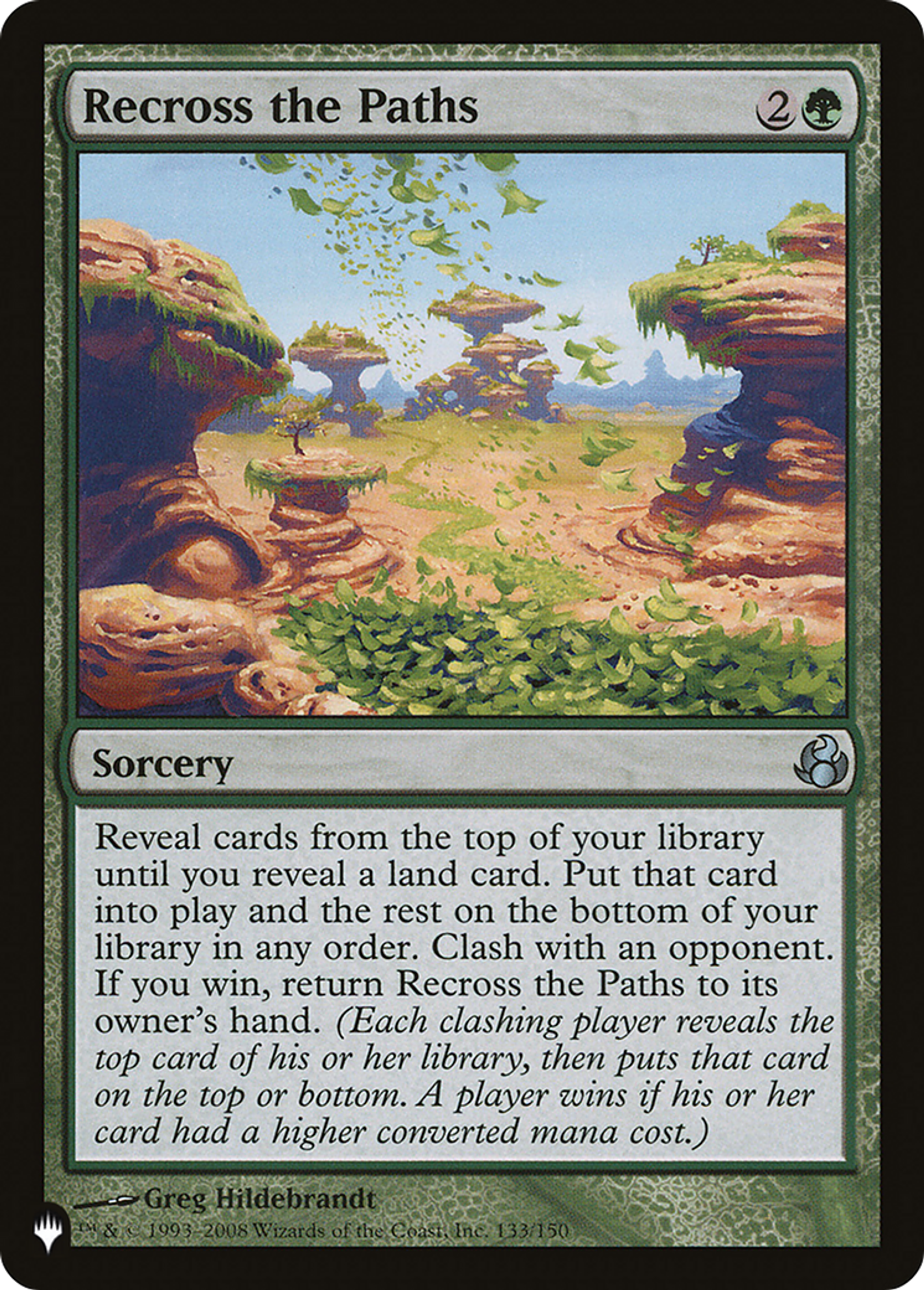 Recross the Paths — The List — Magic: The Gathering