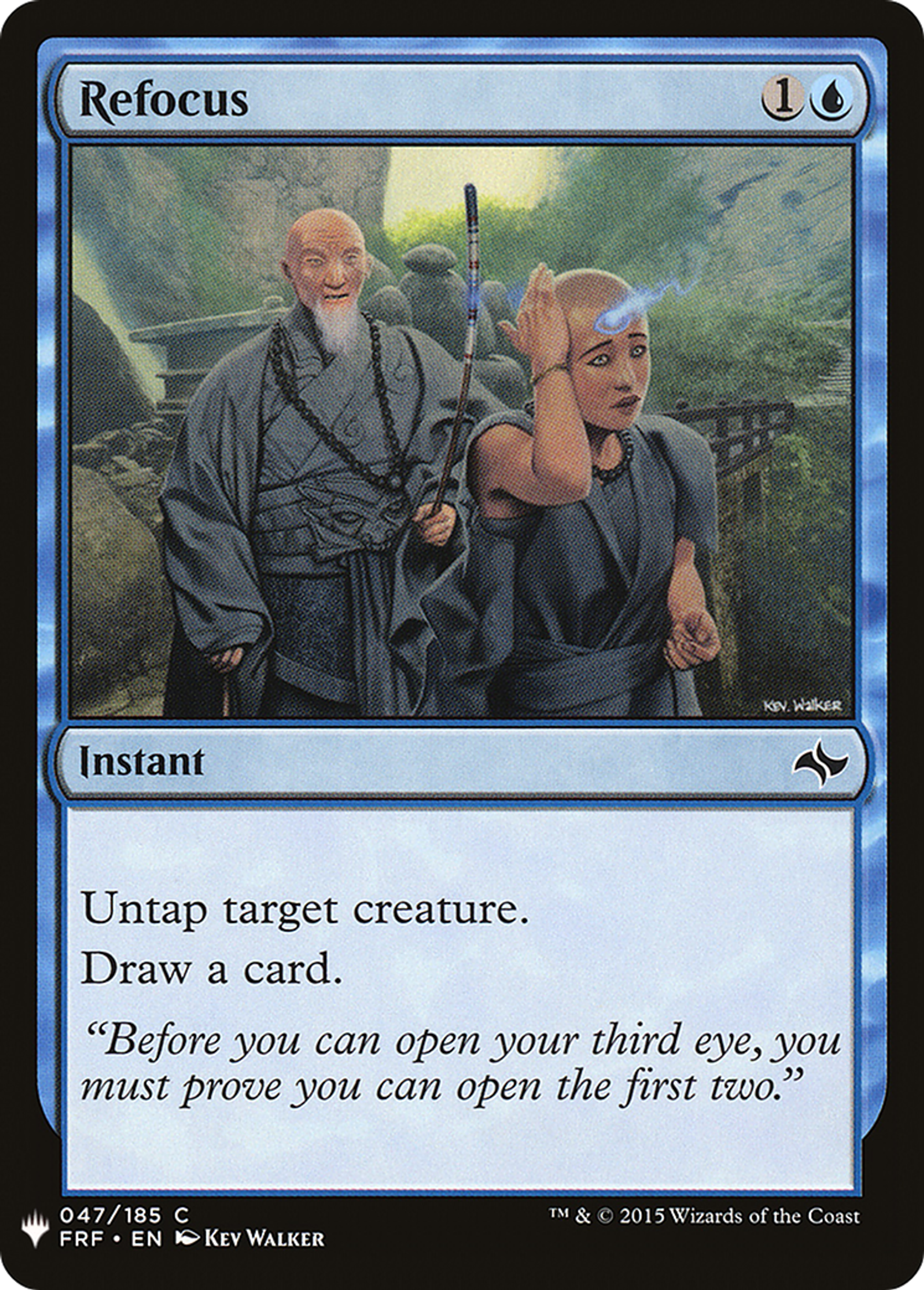Refocus — The List — Magic: The Gathering