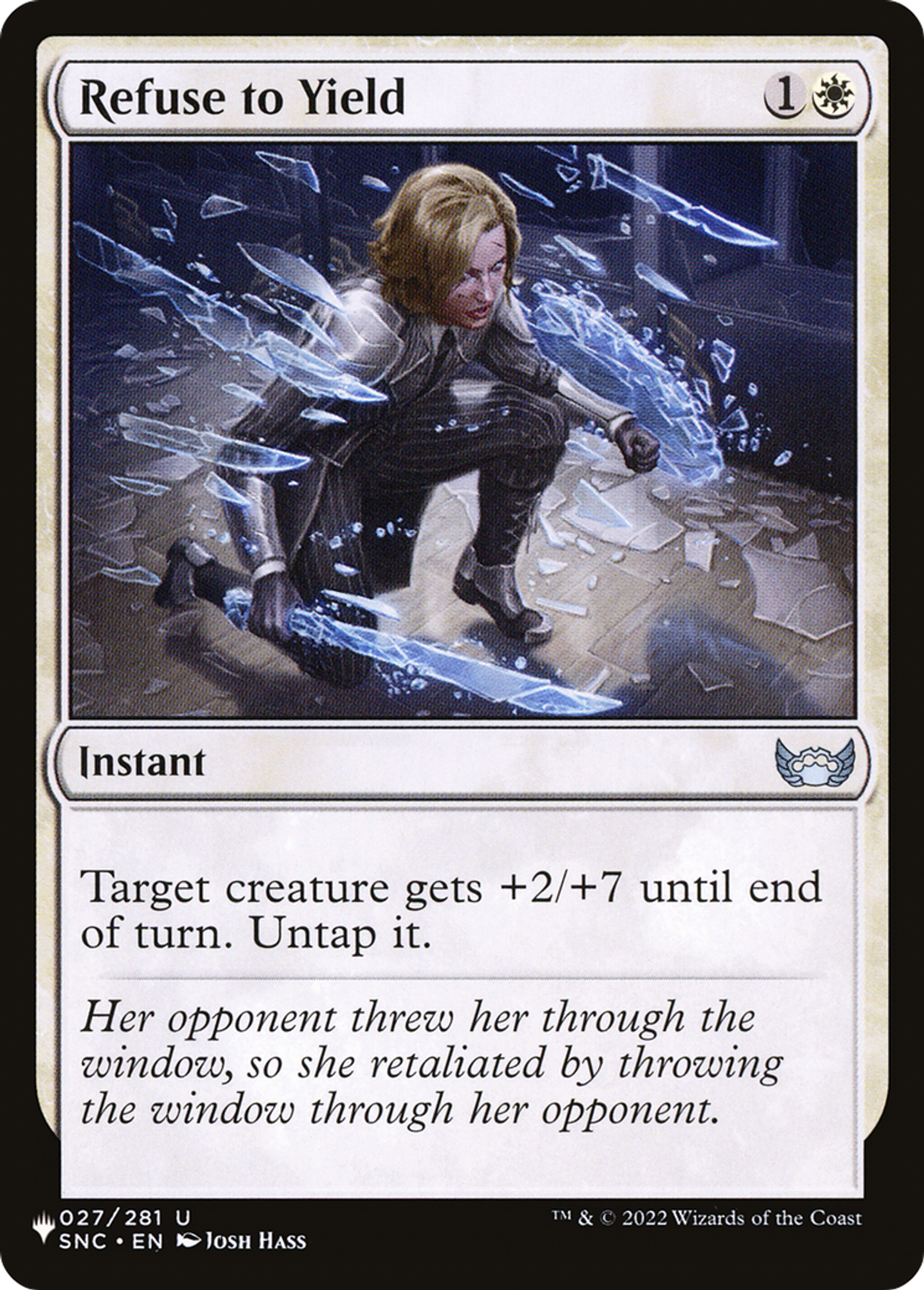 Refuser de céder — The List — Magic: The Gathering