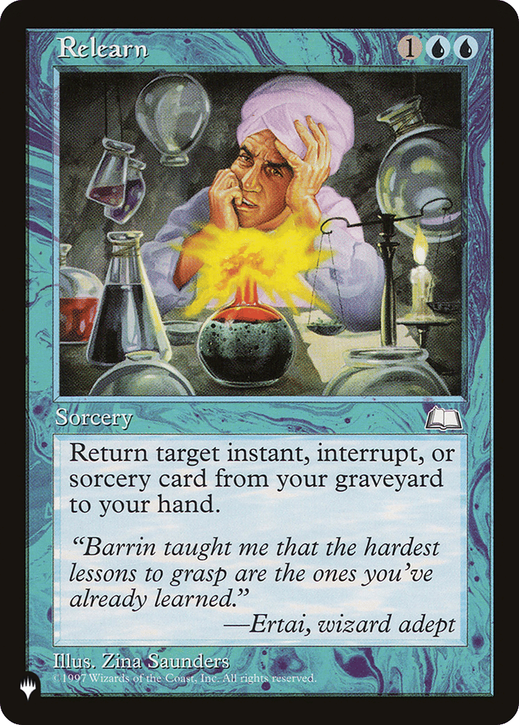 Relearn — The List — Magic: The Gathering
