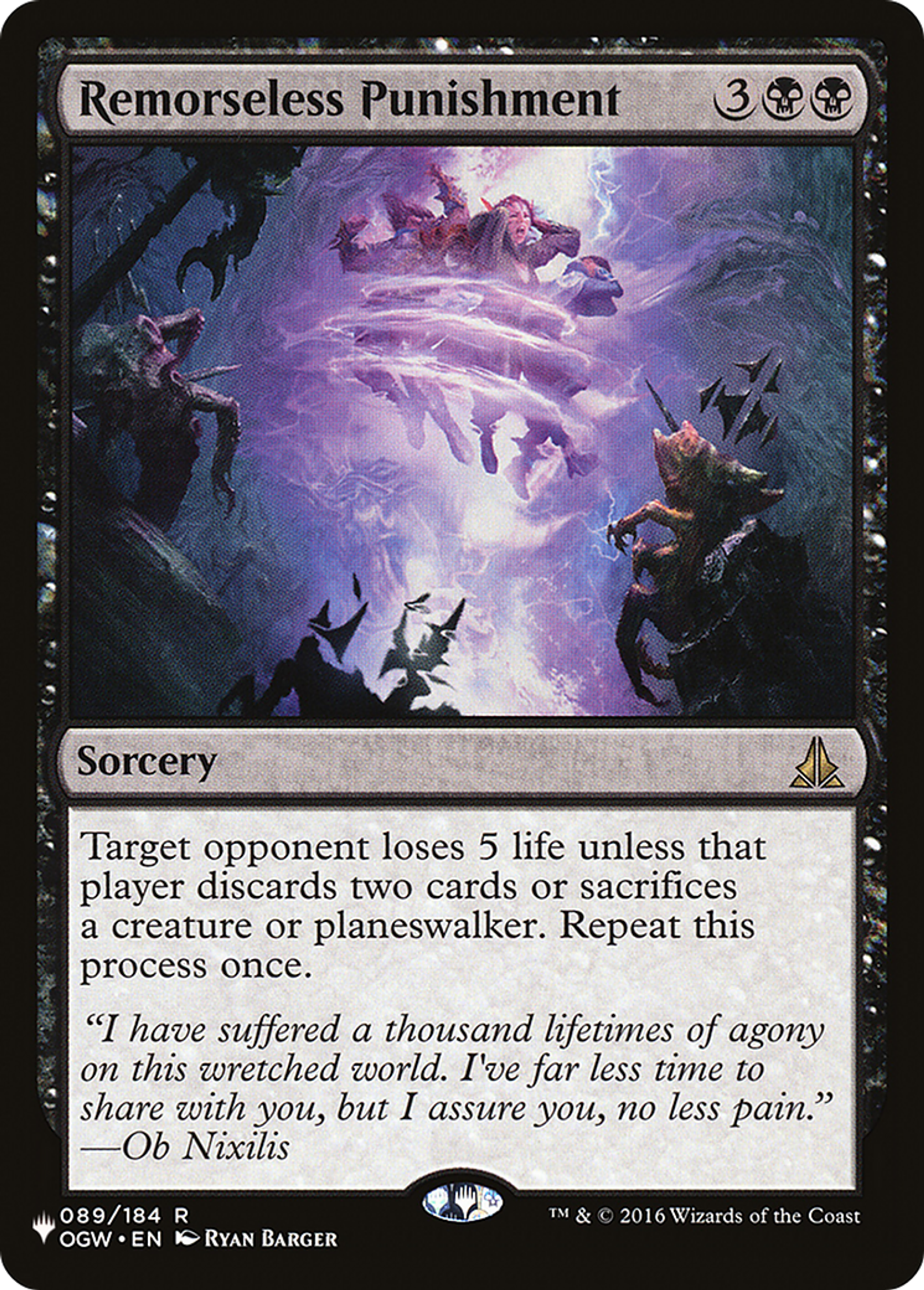 Remorseless Punishment — The List — Magic: The Gathering