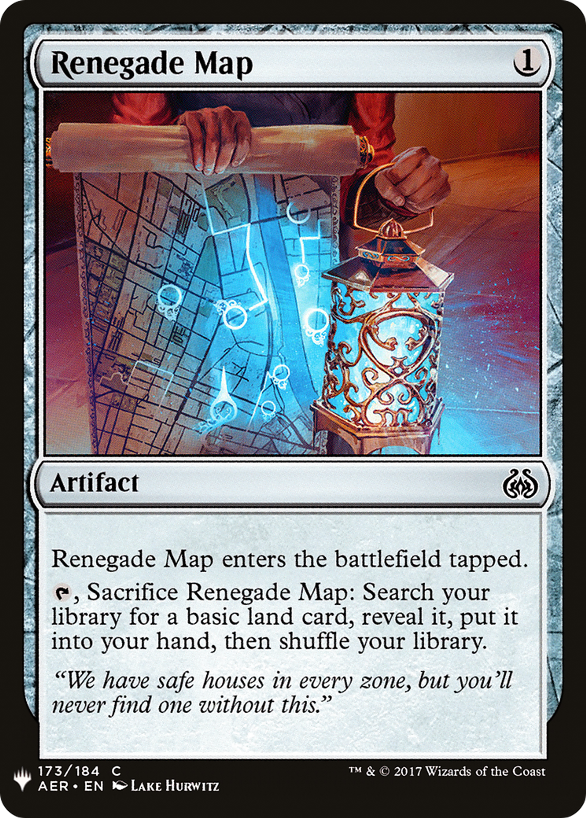 Renegade Map — The List — Magic: The Gathering