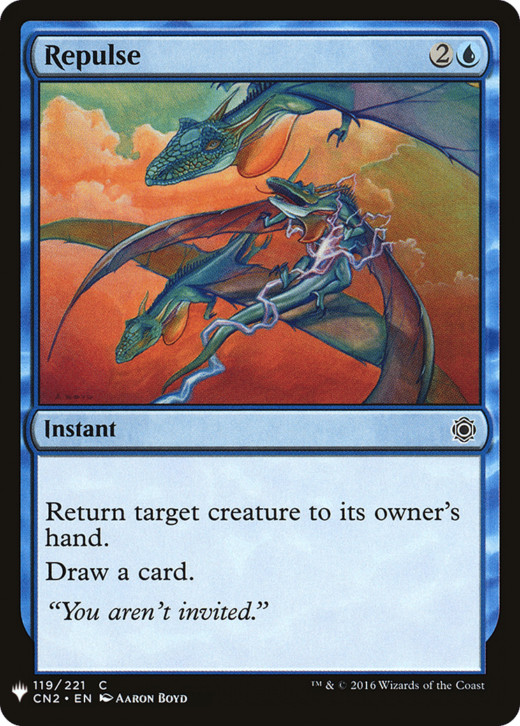 Repulse — The List — Magic: The Gathering