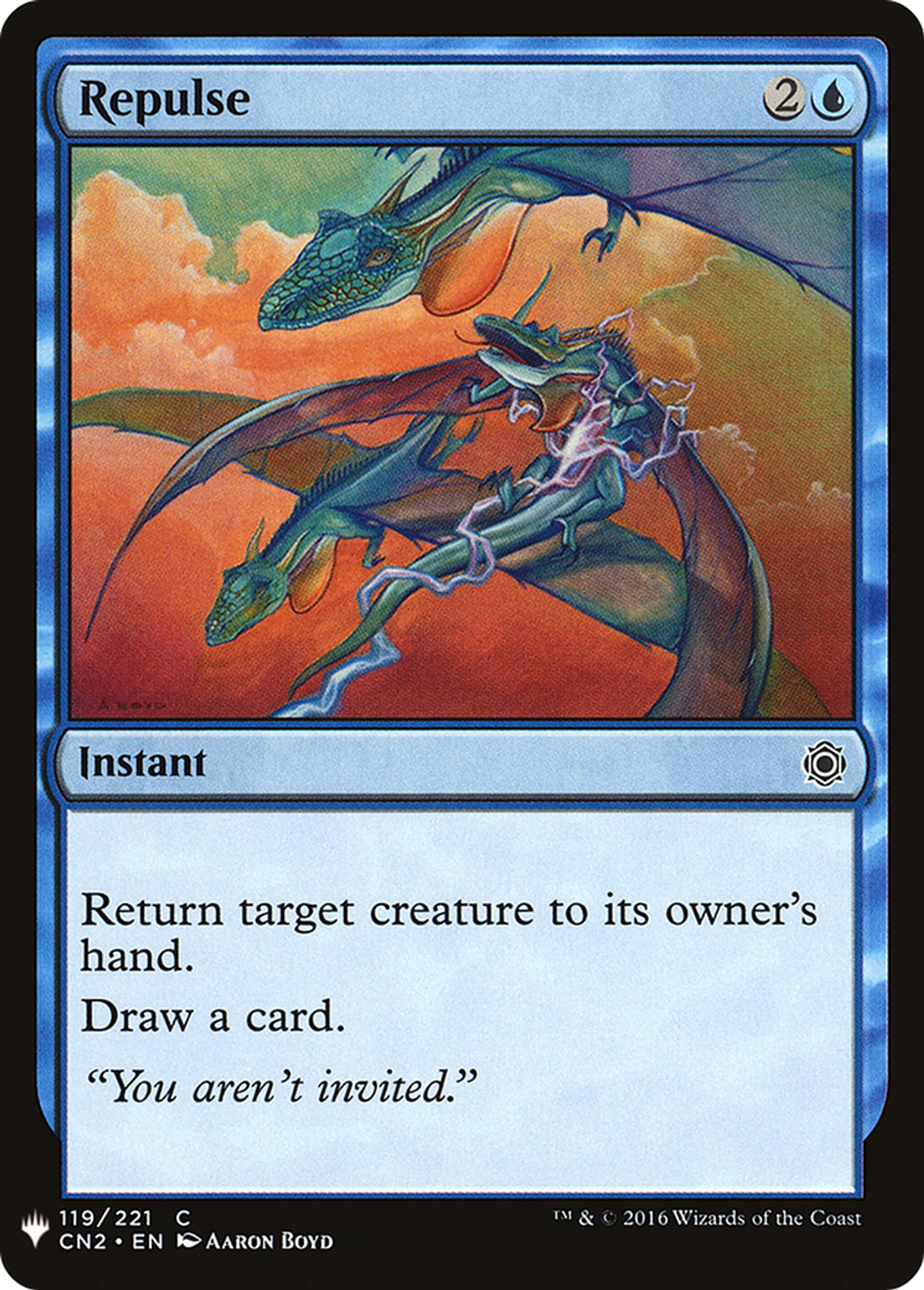 Repulse — The List — Magic: The Gathering