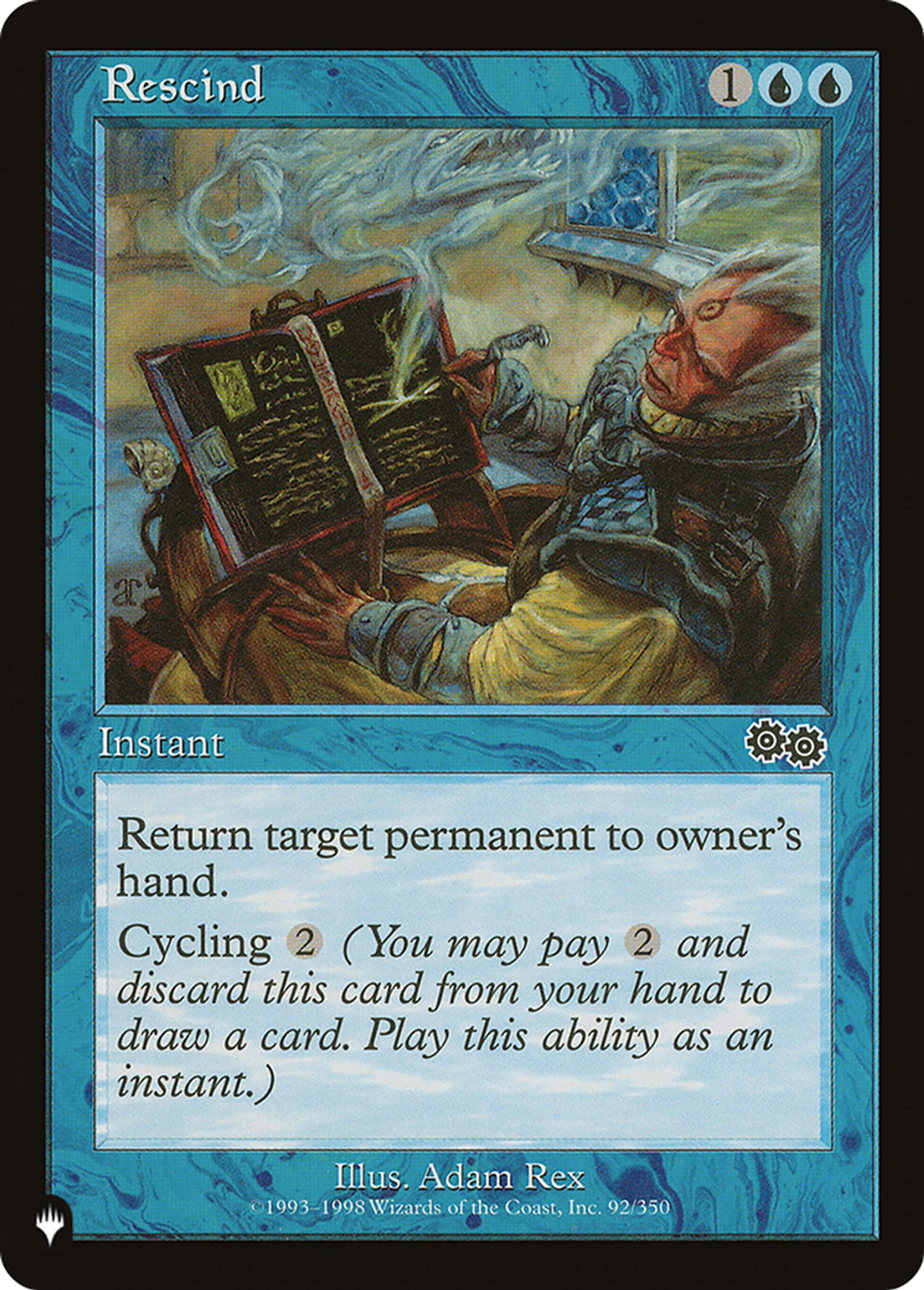 Rescind — The List — Magic: The Gathering