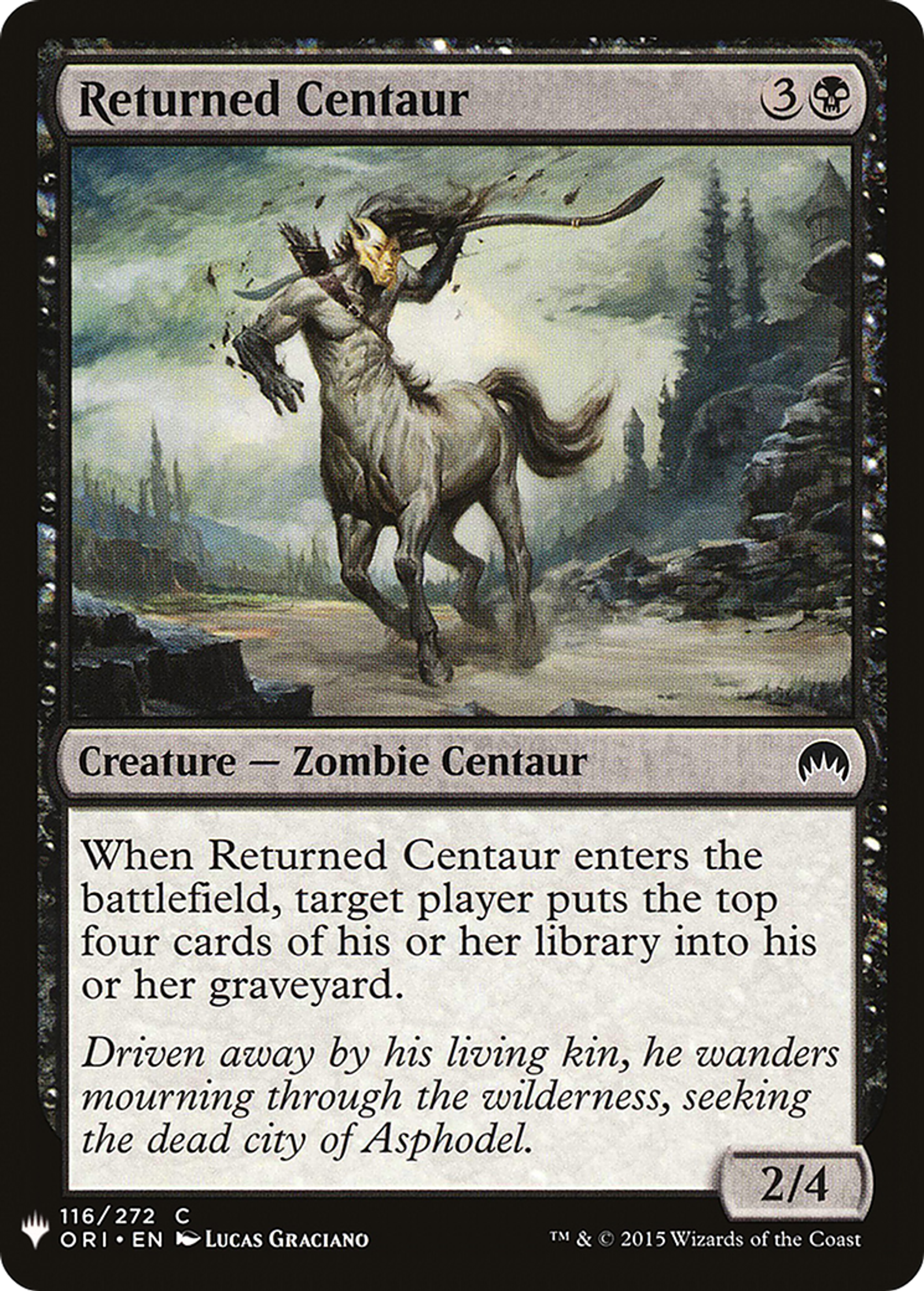 Returned Centaur — The List — Magic: The Gathering