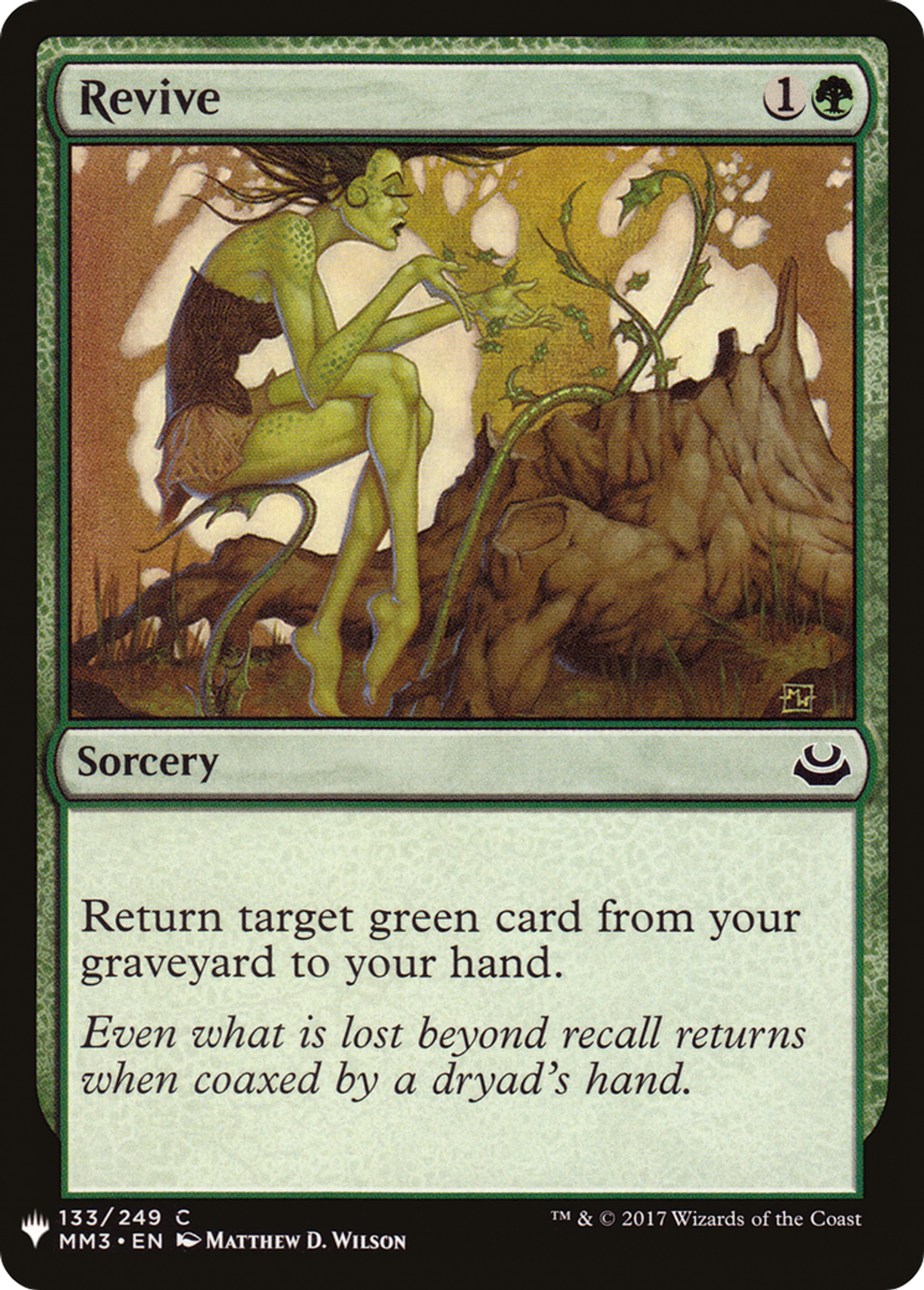 Revive — The List — Magic: The Gathering