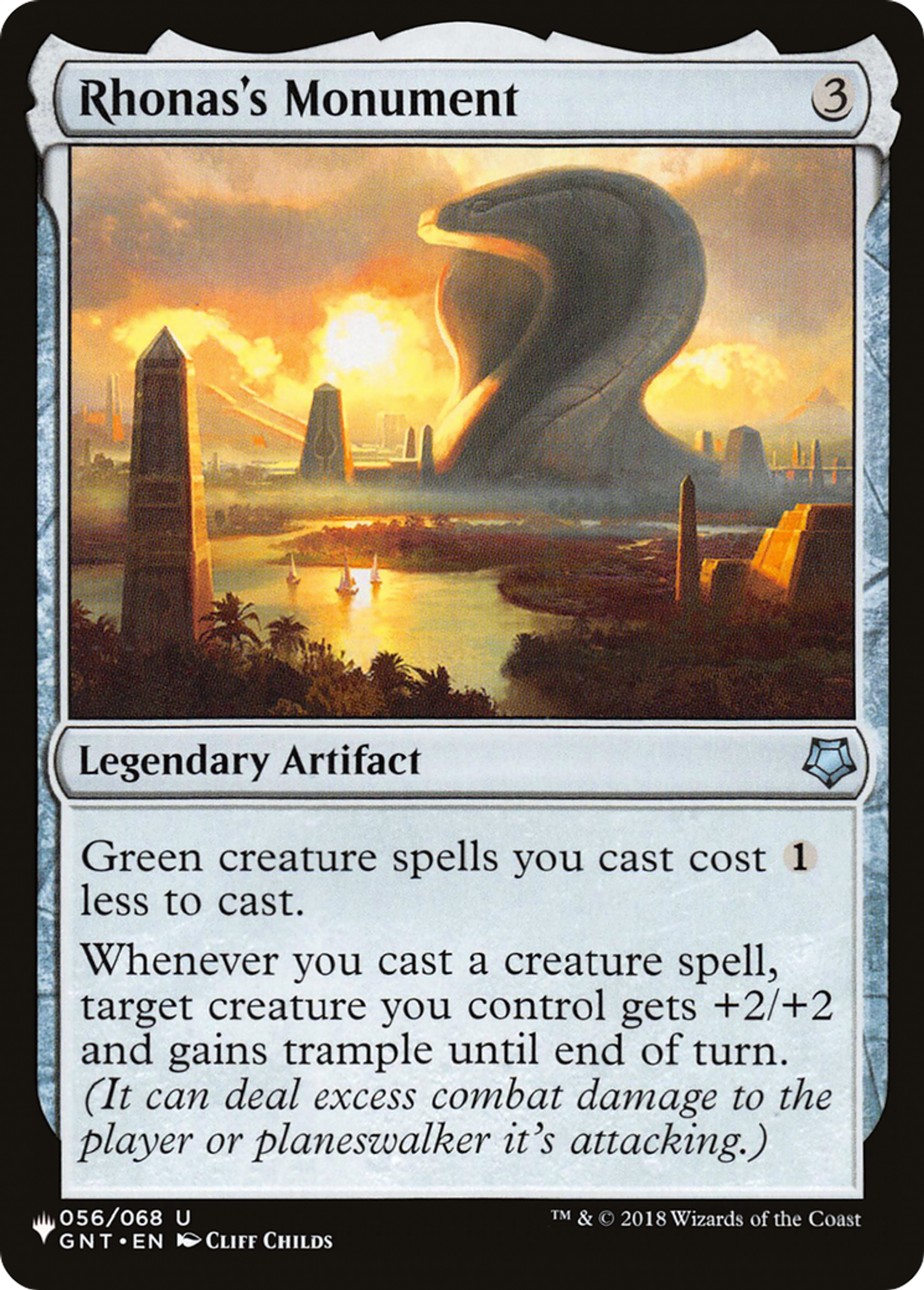 Rhonas's Monument — The List — Magic: The Gathering