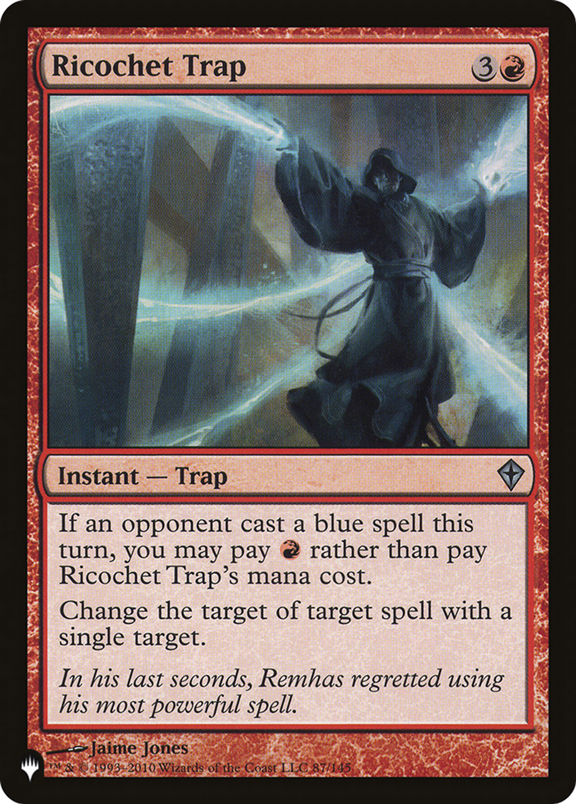 Piège à ricochet — The List — Magic: The Gathering
