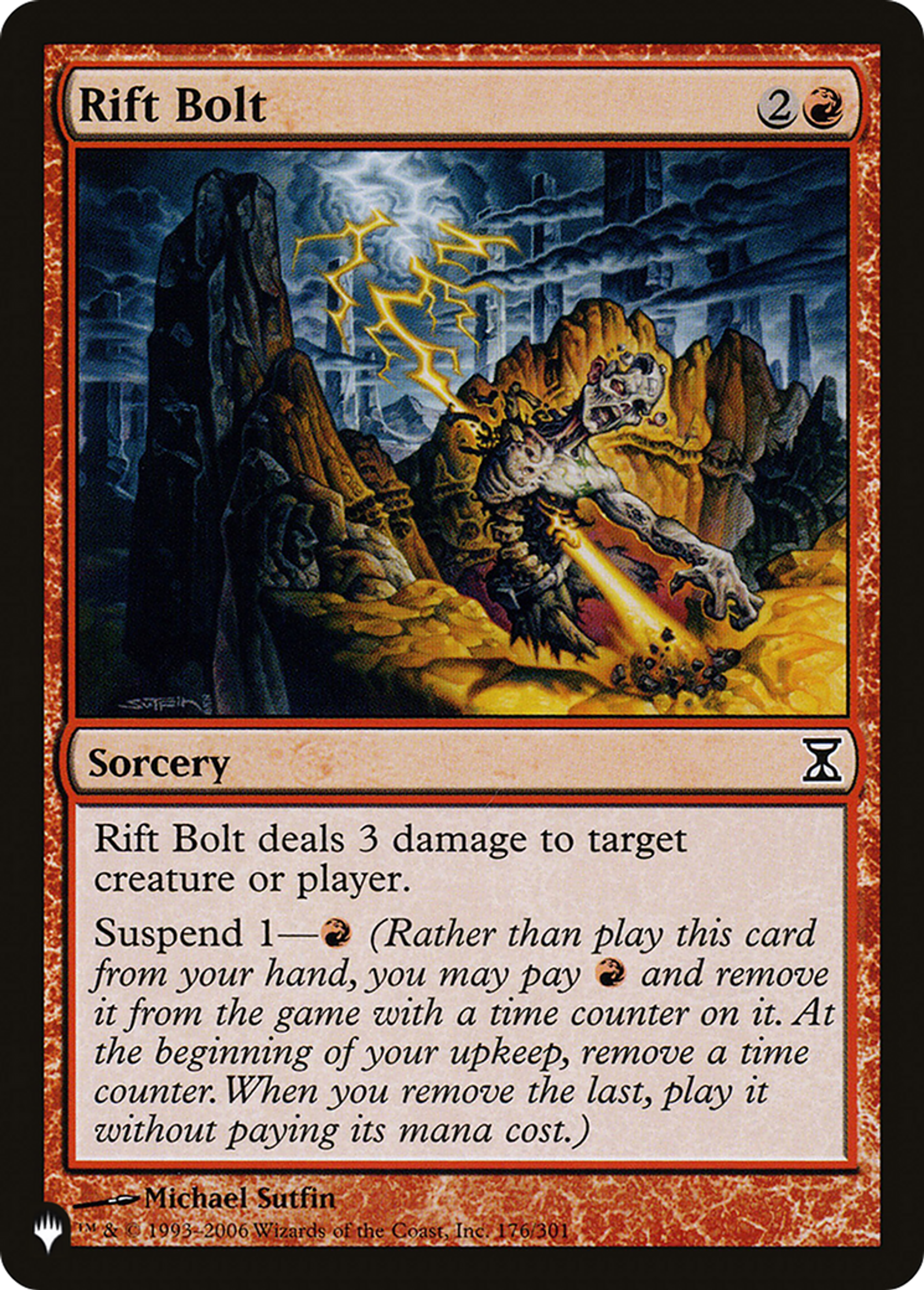 Éclair de faille — The List — Magic: The Gathering
