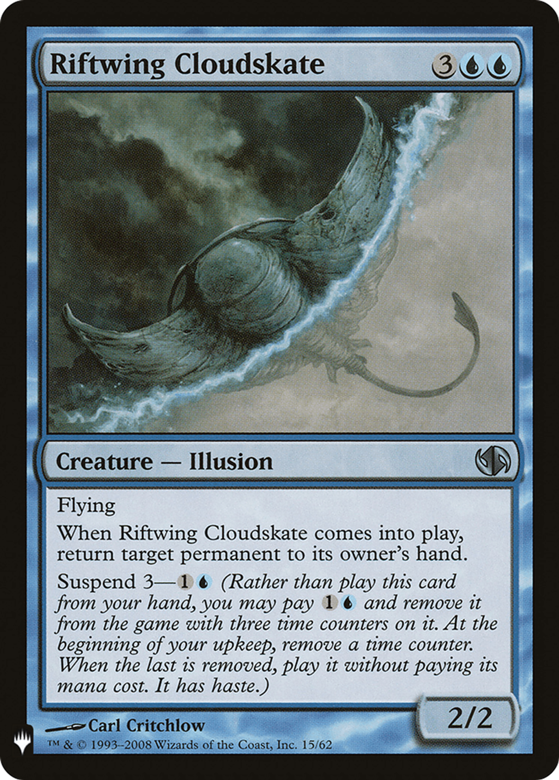 Riftwing Cloudskate — The List — Magic: The Gathering