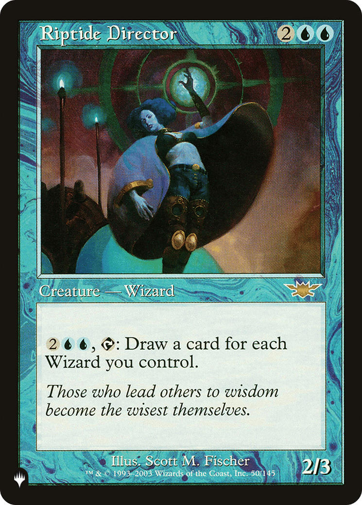 Riptide Director — The List — Magic: The Gathering