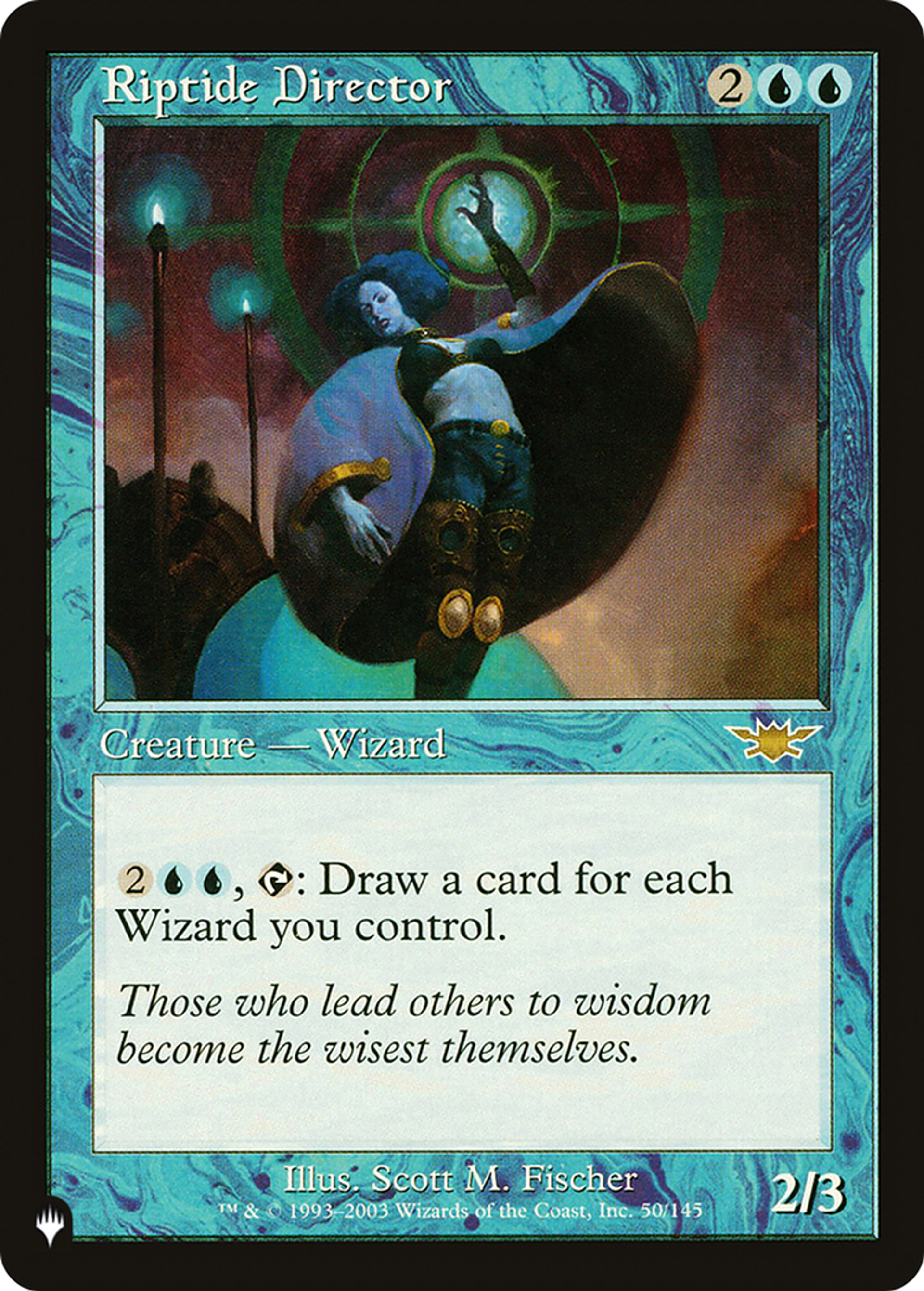Riptide Director — The List — Magic: The Gathering