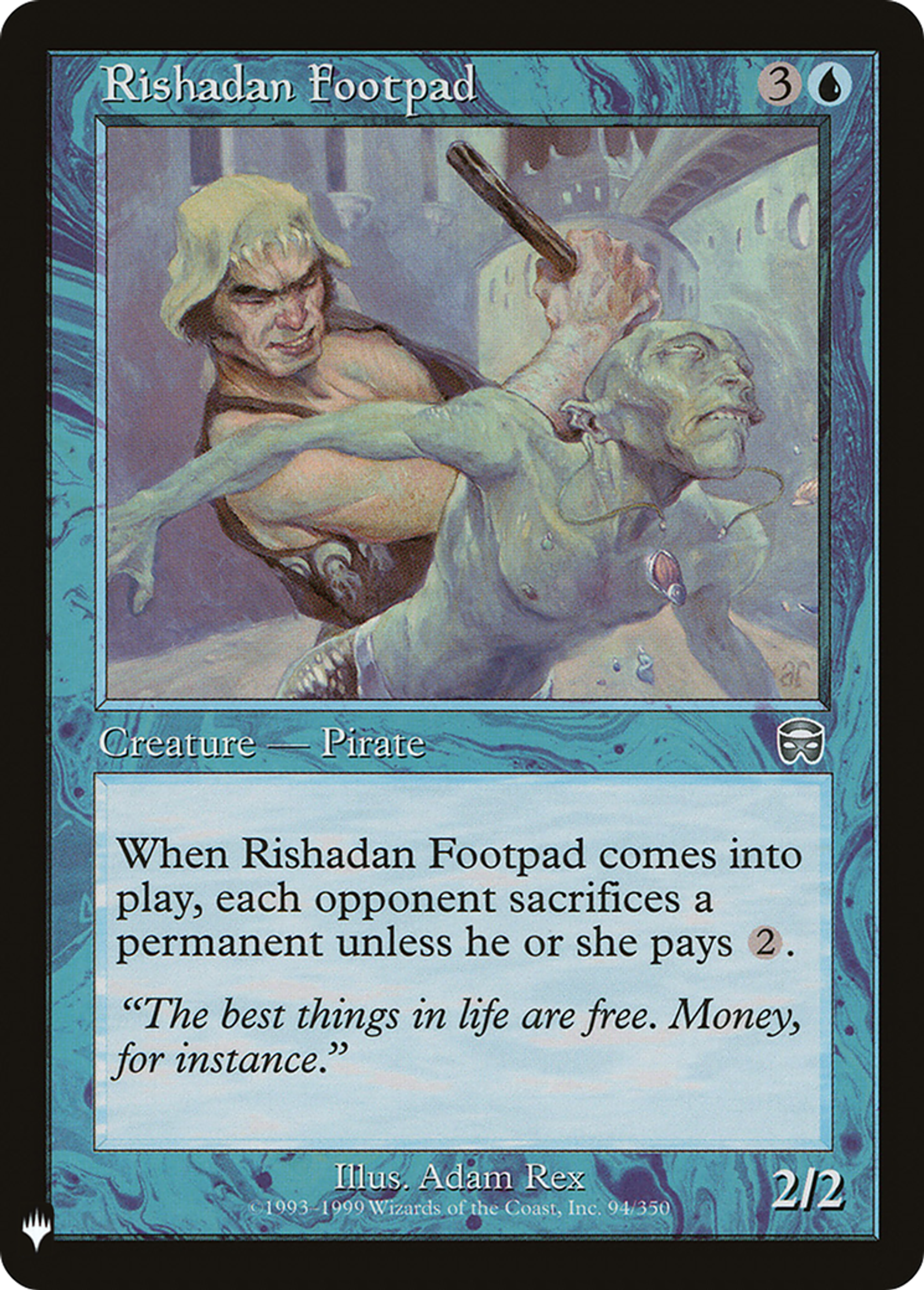 Rishadan Footpad — The List — Magic: The Gathering