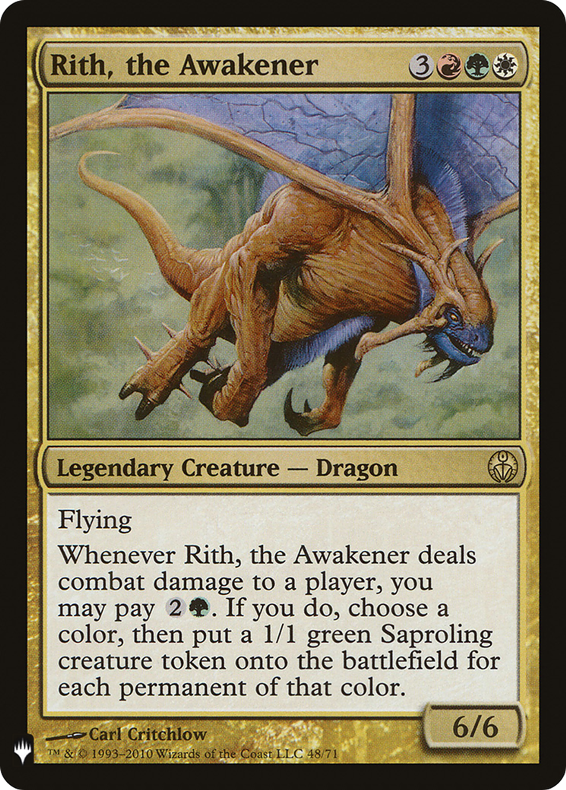 Rith, the Awakener — The List — Magic: The Gathering