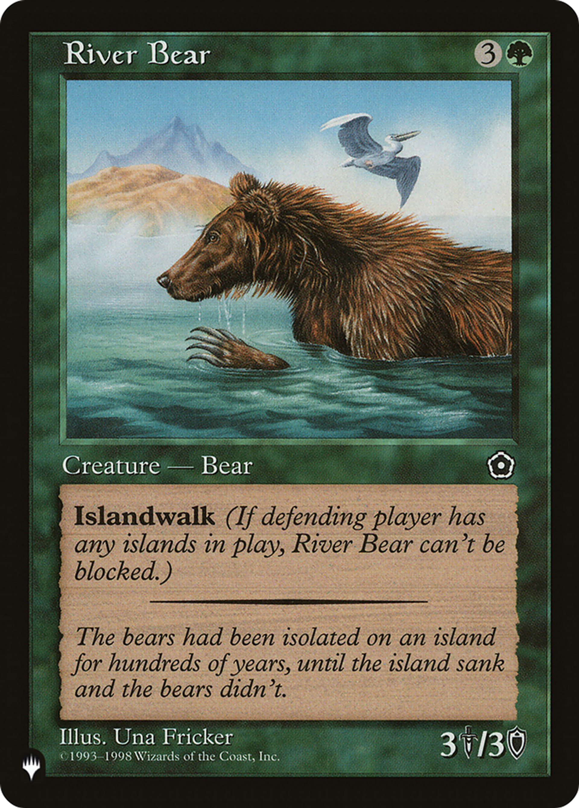 River Bear — The List — Magic: The Gathering